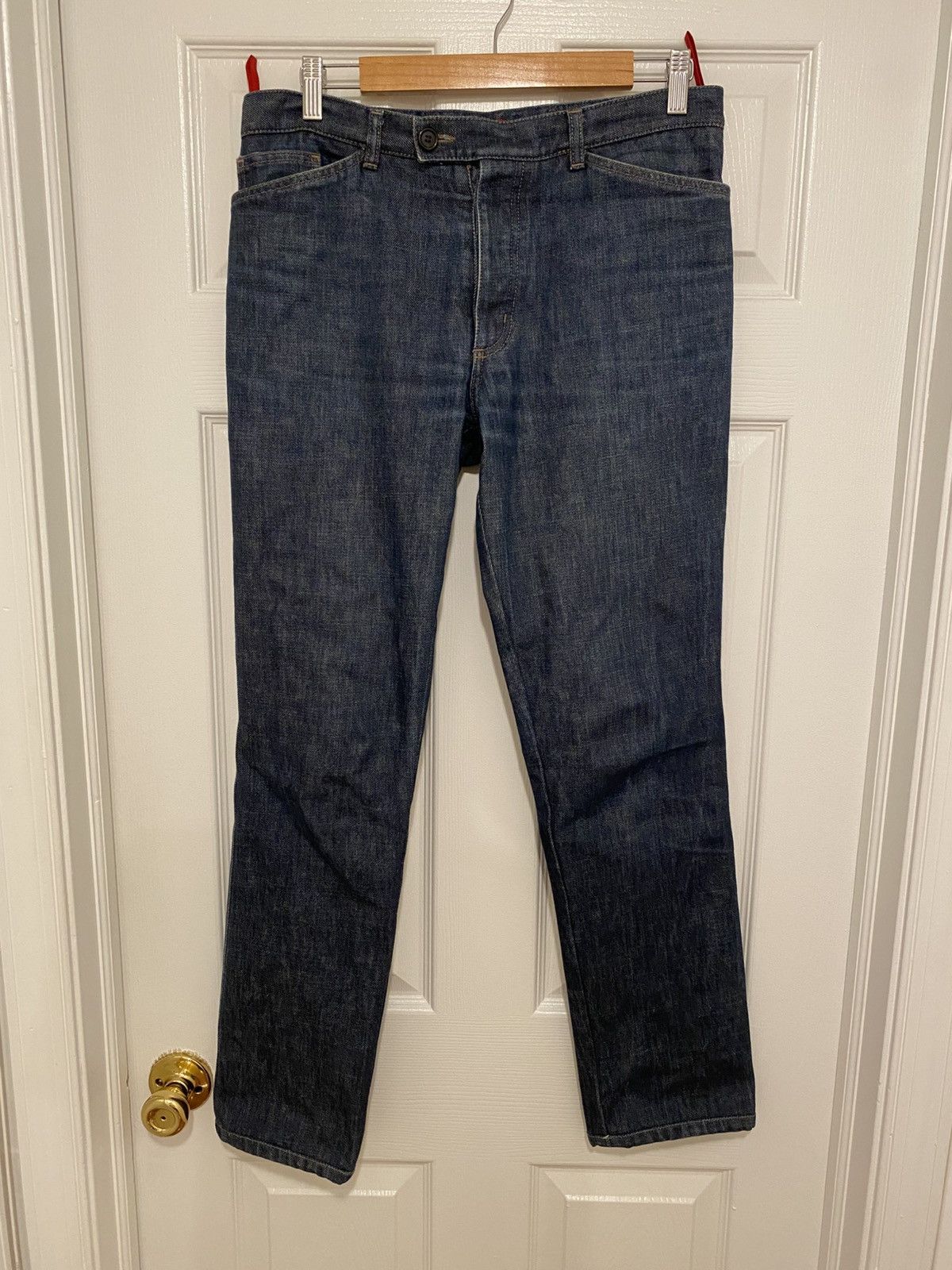 Prada Prada sport low rise denim jeans Size US 32 / EU 48 - 1 Thumbnail