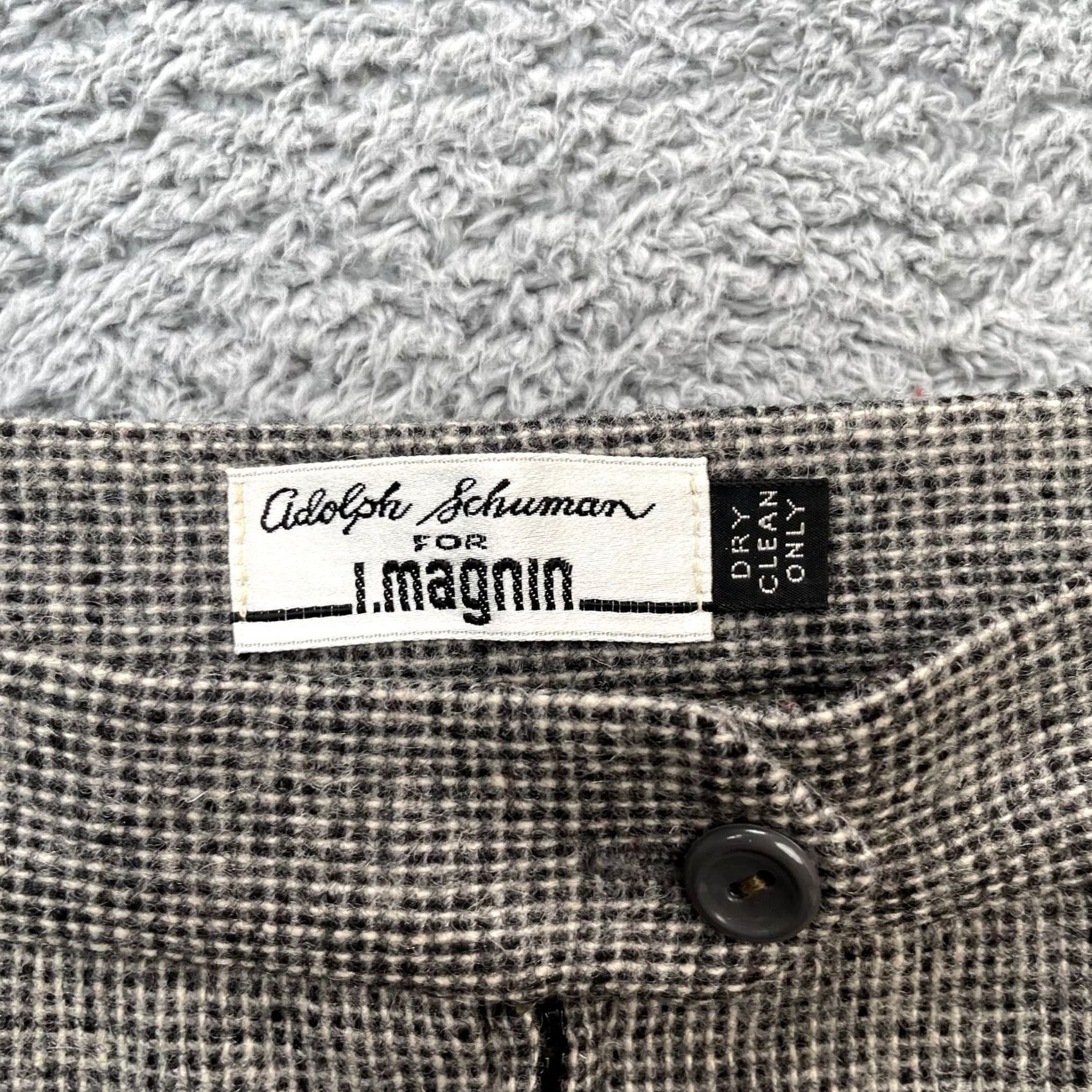Vintage VTG Academia Skirt Womens 2 Gray A Line Classic Slit I Magnin 70s Old Money Prep Mens Womens Girls Boys Size 26" / US 2 / IT 38 - 4 Thumbnail