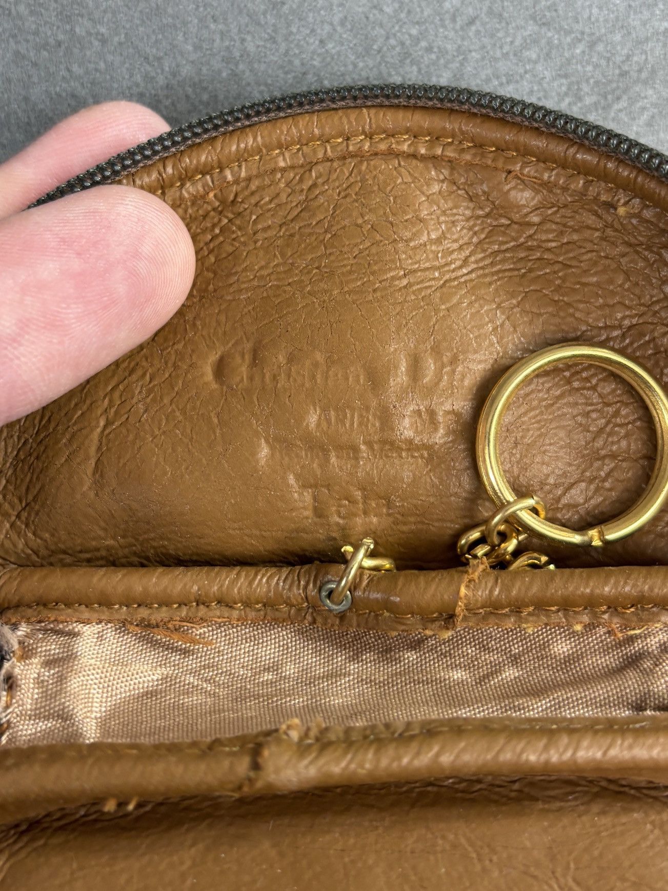 Dior 1970s Christian Dior Trotter Coin Purse Vintage Monogram Key Size ONE SIZE - 16 Thumbnail