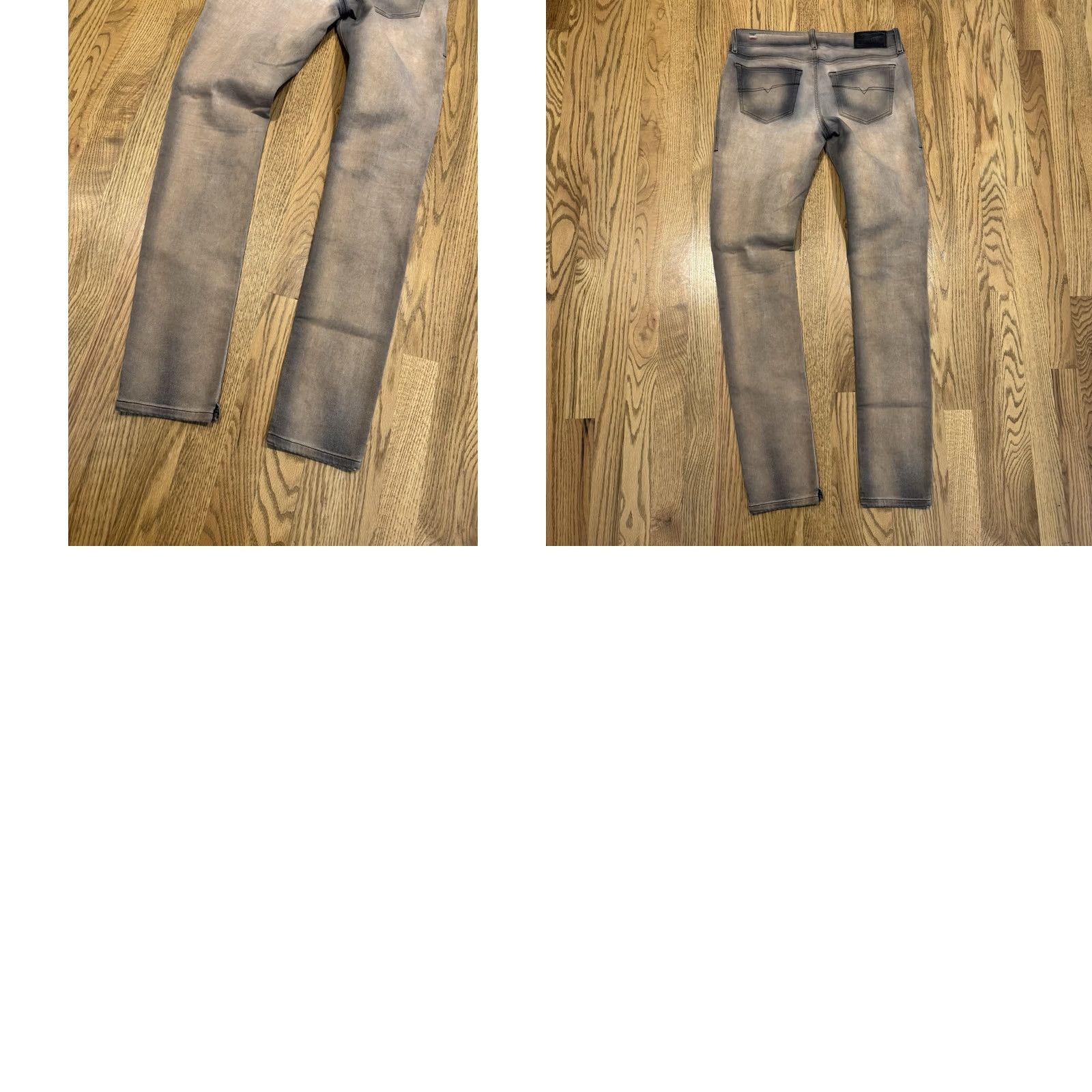 Diesel DIESEL Grupee Jeans Womens 27x32 Denim Super Slim Skinny Fit Low Waist Pants Size 27" / US 4 / IT 40 - 10 Thumbnail