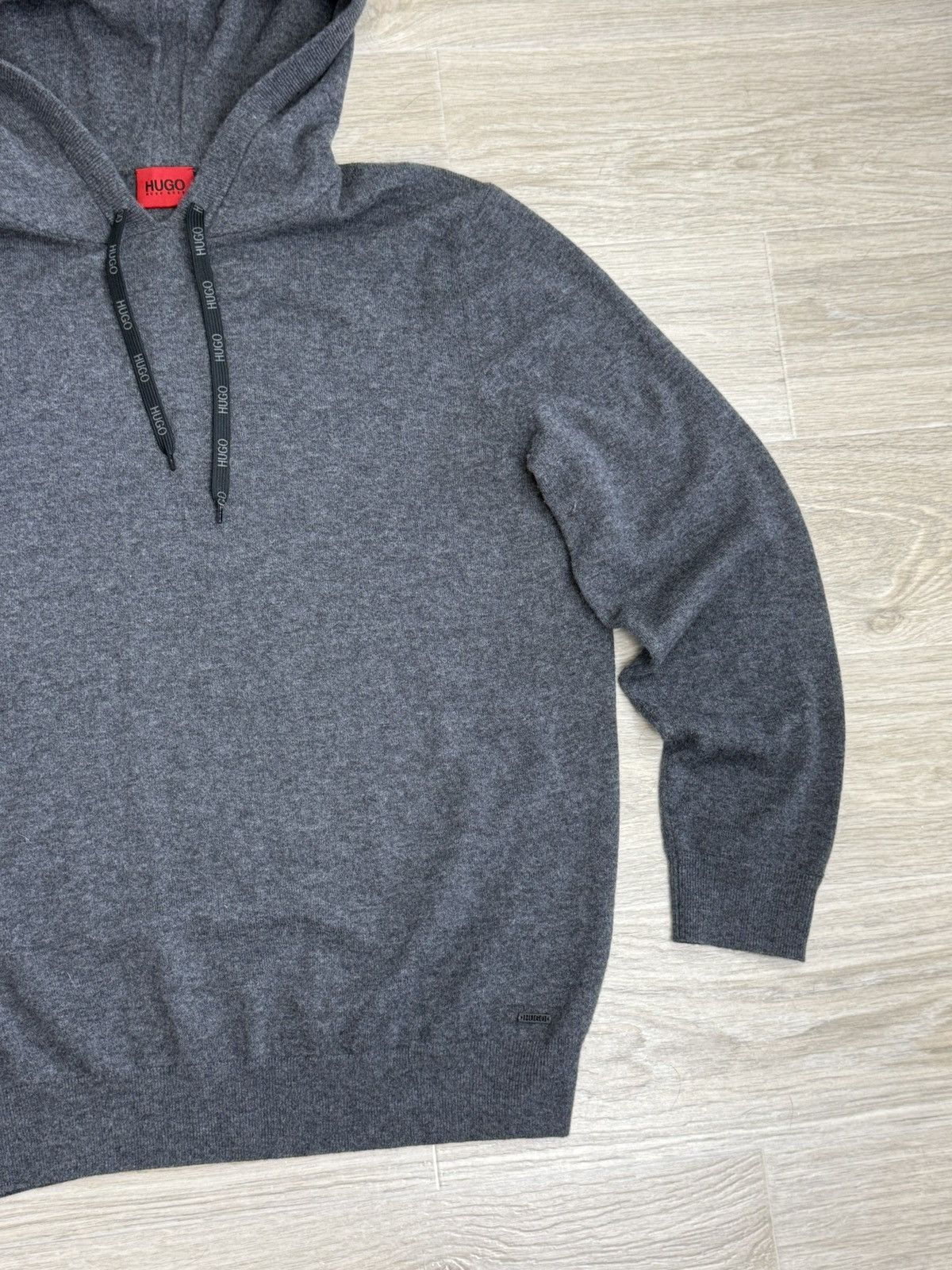 Hugo Boss Hugo Boss Wool Cashmere Hoodie Pullover Size: XL Size US XL / EU 56 / 4 - 7 Thumbnail