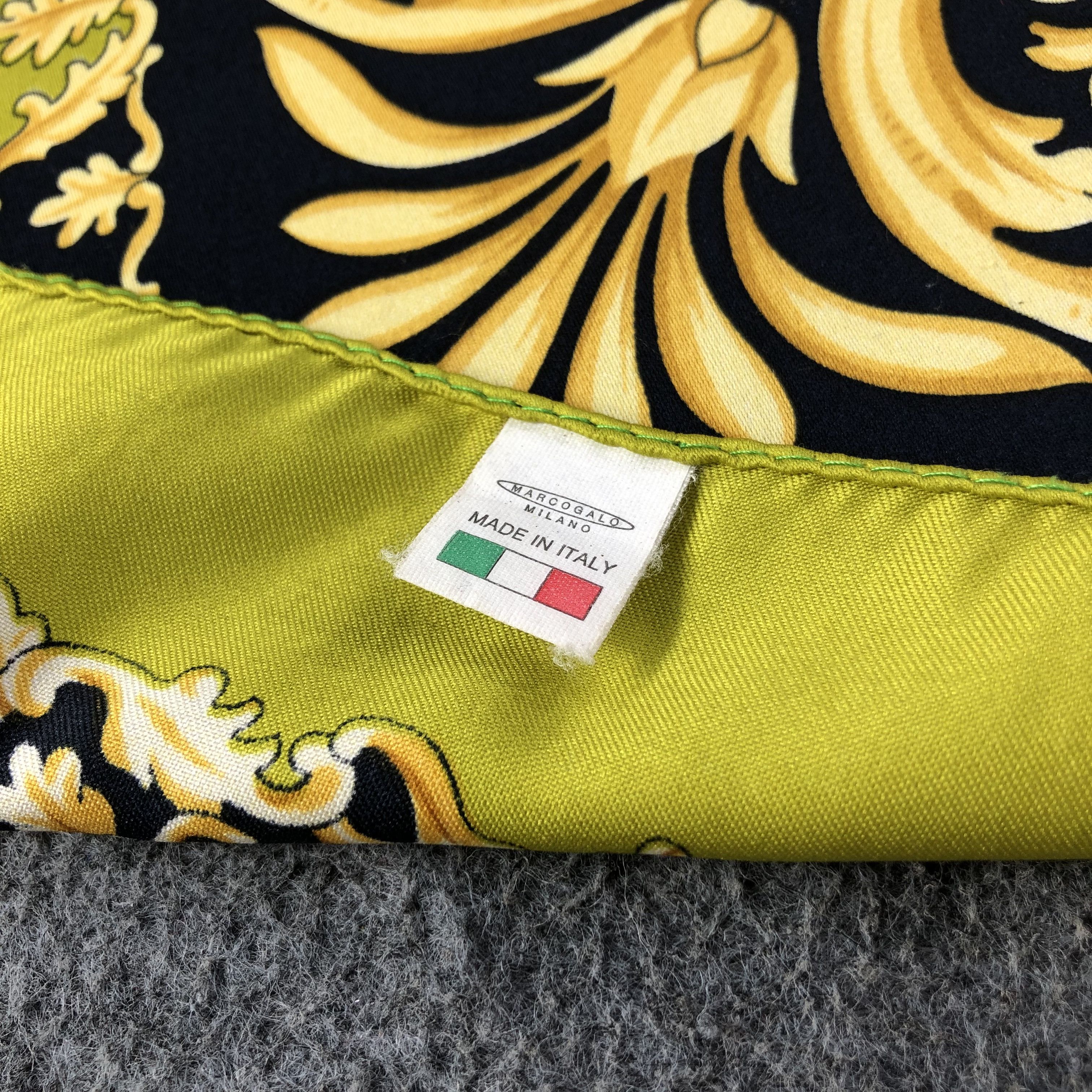 Vintage Luxury Baroque Scarf M804 Size ONE SIZE - 3 Thumbnail