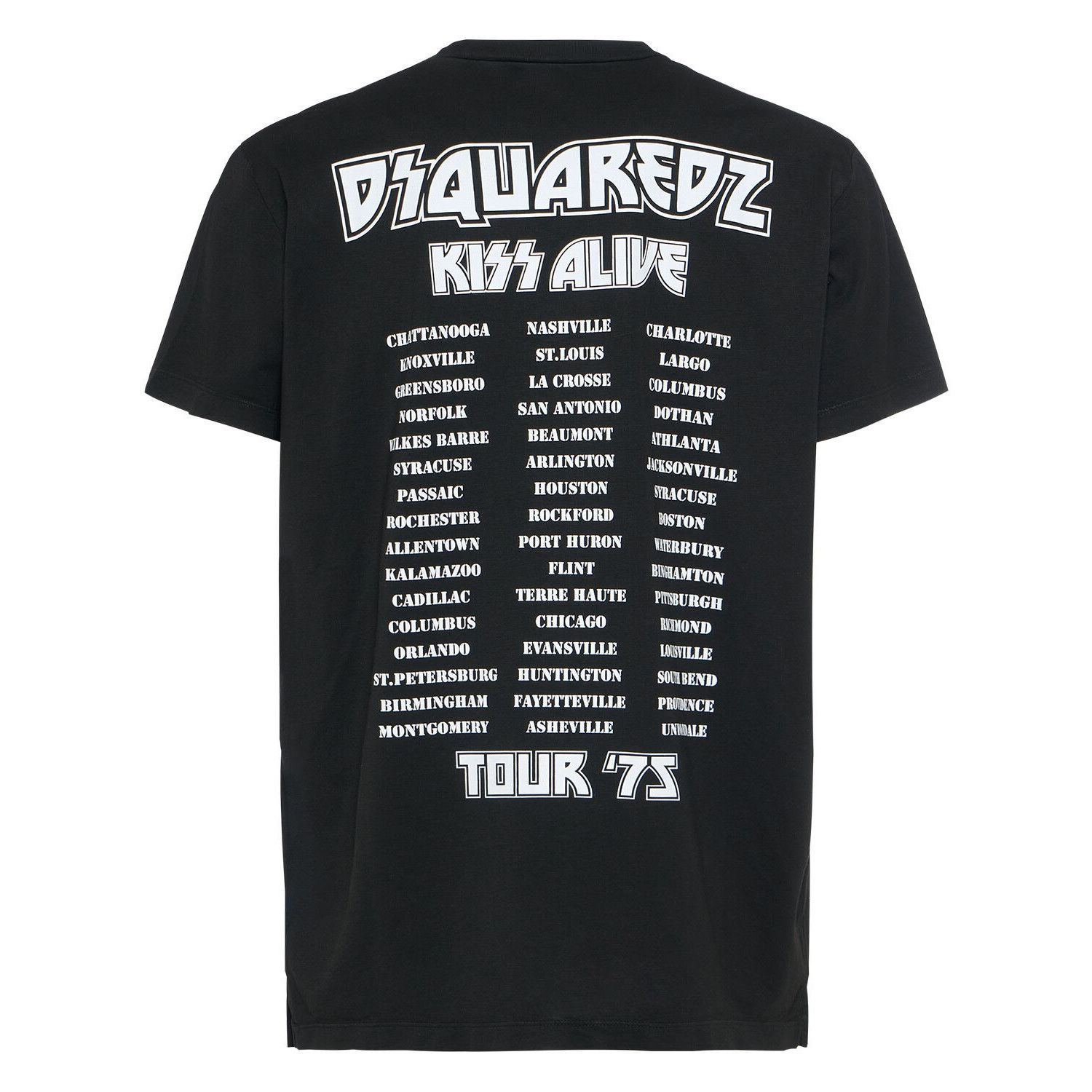 Dsquared2 DSQUARED2 Black T-shirt New & Authentic (Men's size:XL;) Size US XL / EU 56 / 4 - 2 Thumbnail