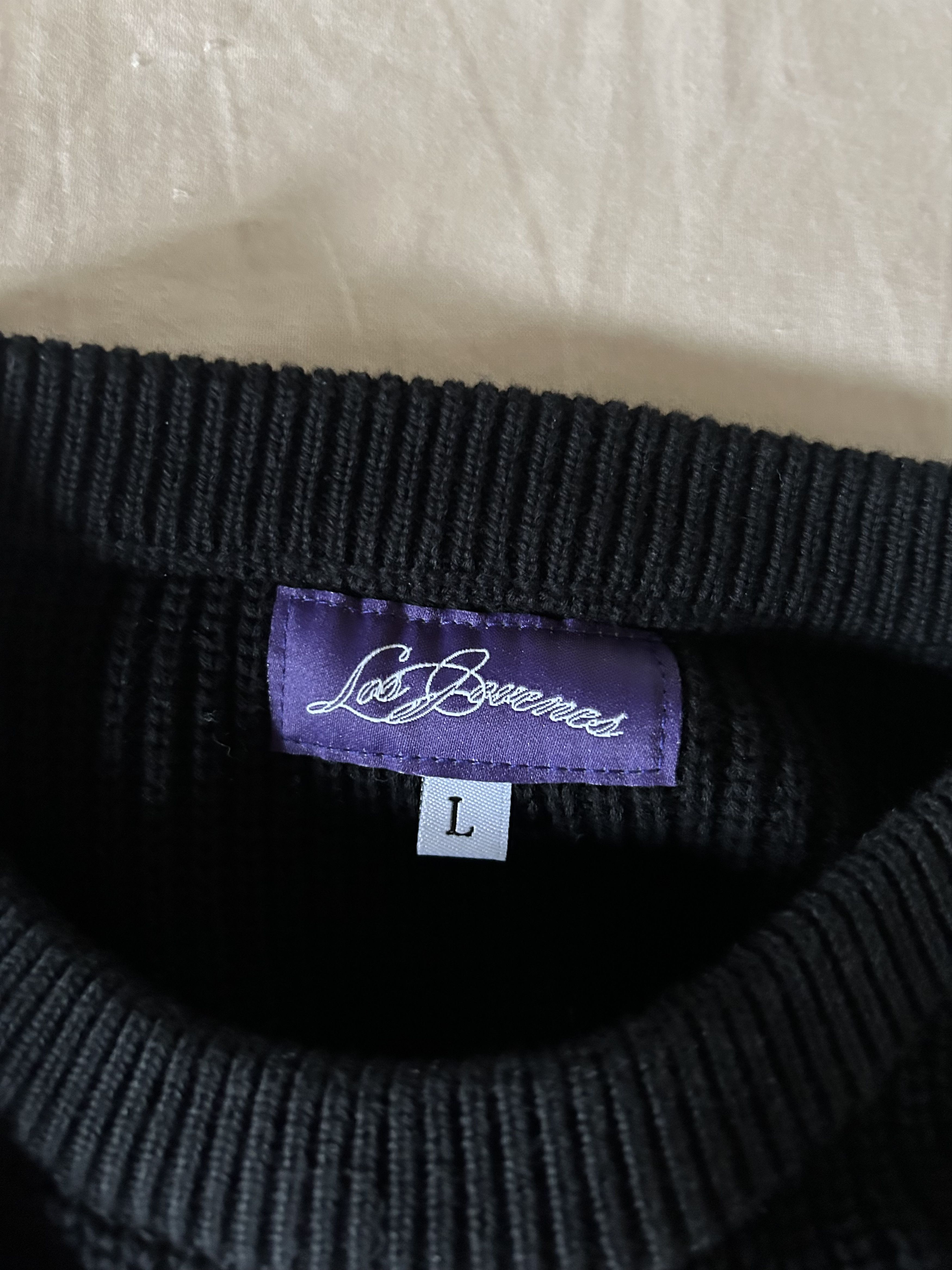 Designer Los Jovenes Knit Crewneck (Season 4) Size US L / EU 52-54 / 3 - 2 Thumbnail