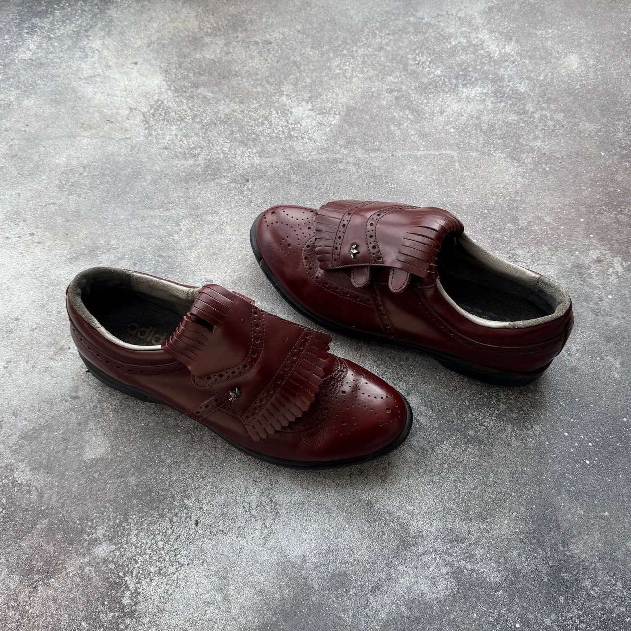 90s Adidas Vintage Retro Leather Golf Shoes