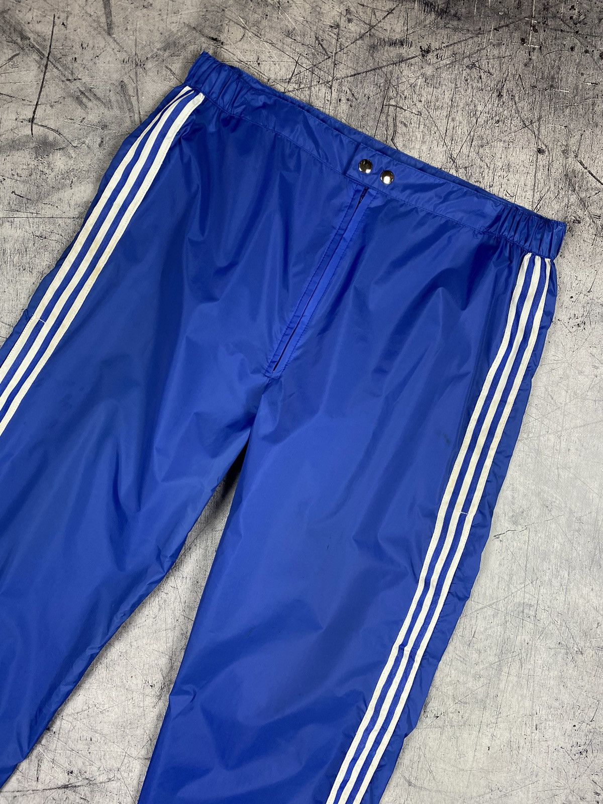 Adidas Adidas Ventex 80s vintage faded striped nylon track pants Size US 34 / EU 50 - 3 Thumbnail