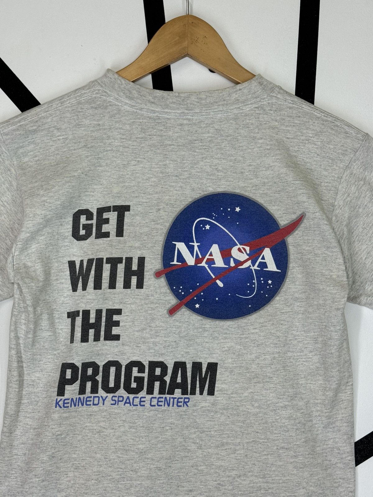 NASA Vintage 90s Nasa Kennedy Space Center Single Stitch Tee Size US XS / EU 42 / 0 - 8 Thumbnail
