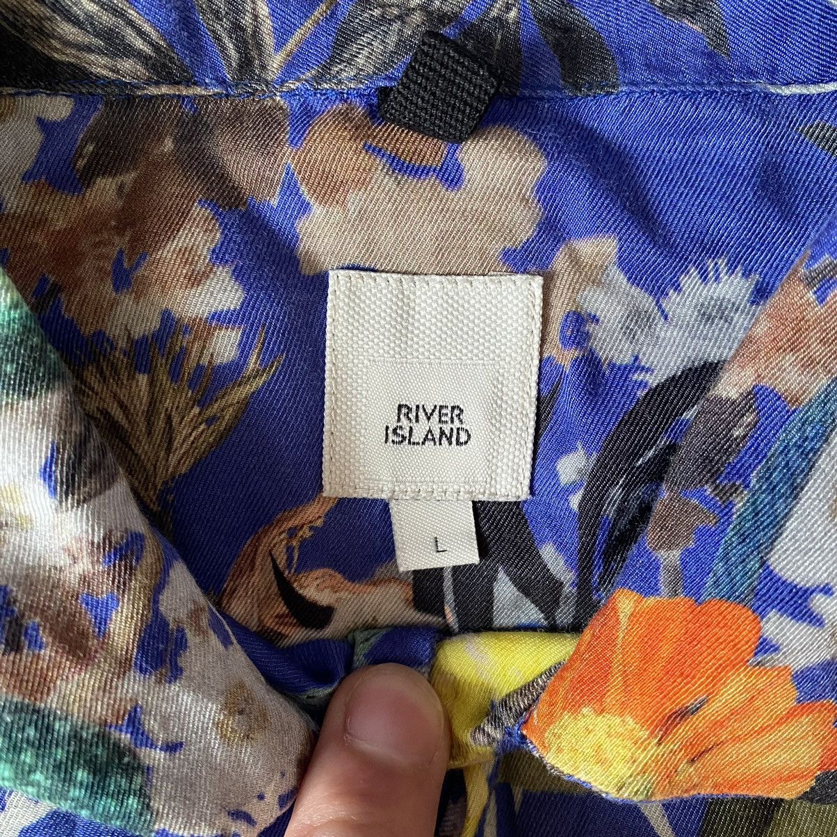 Allsaints Hawaiian Shirt Crazy Art Vintage Japanese Style Y2K Size US L / EU 52-54 / 3 - 4 Thumbnail