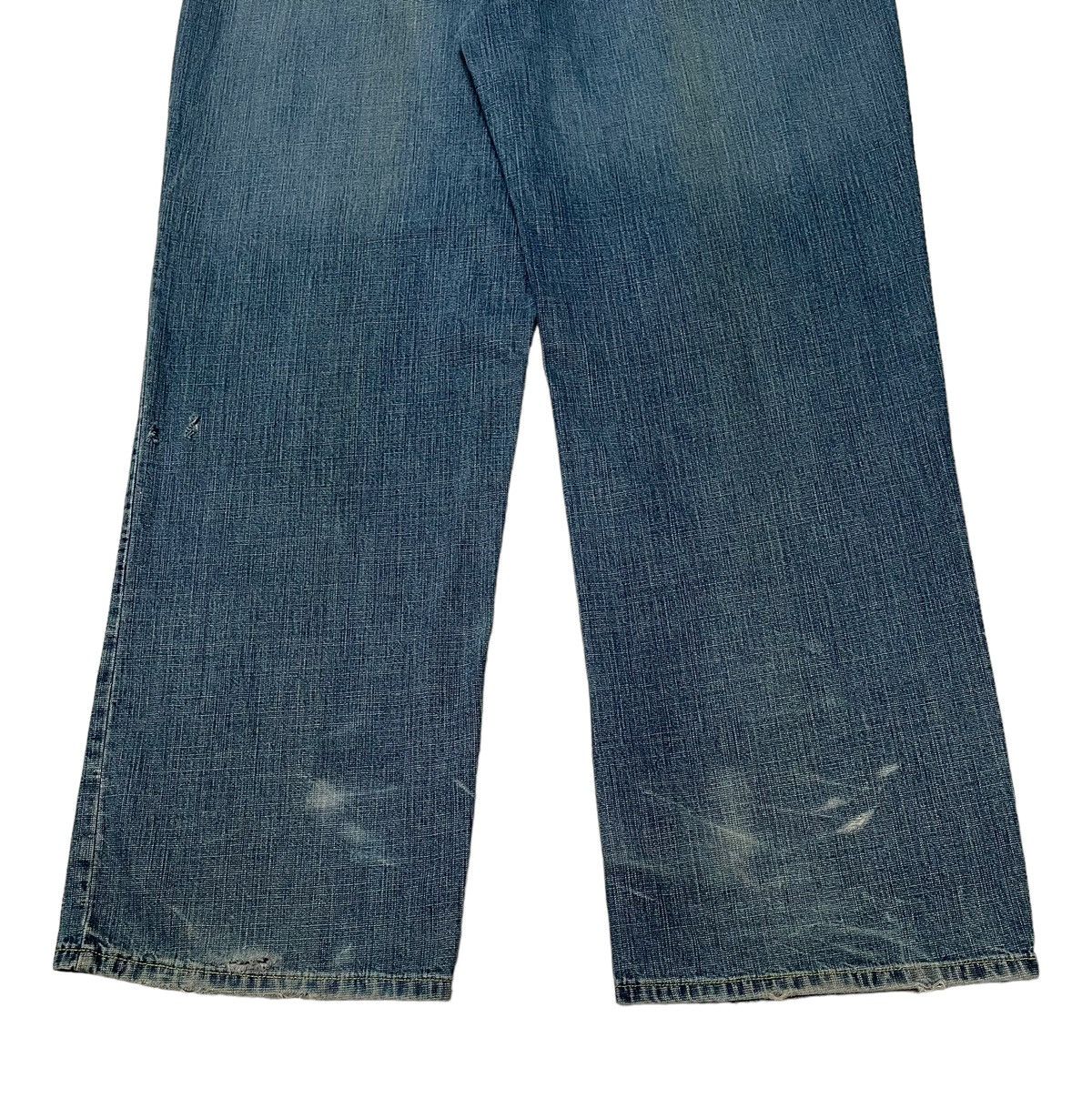 Designer × Japanese Brand × Vintage Vintage Japanese Brand Meoshe Baggy Jeans 2000s Size US 40 / EU 56 - 10 Thumbnail