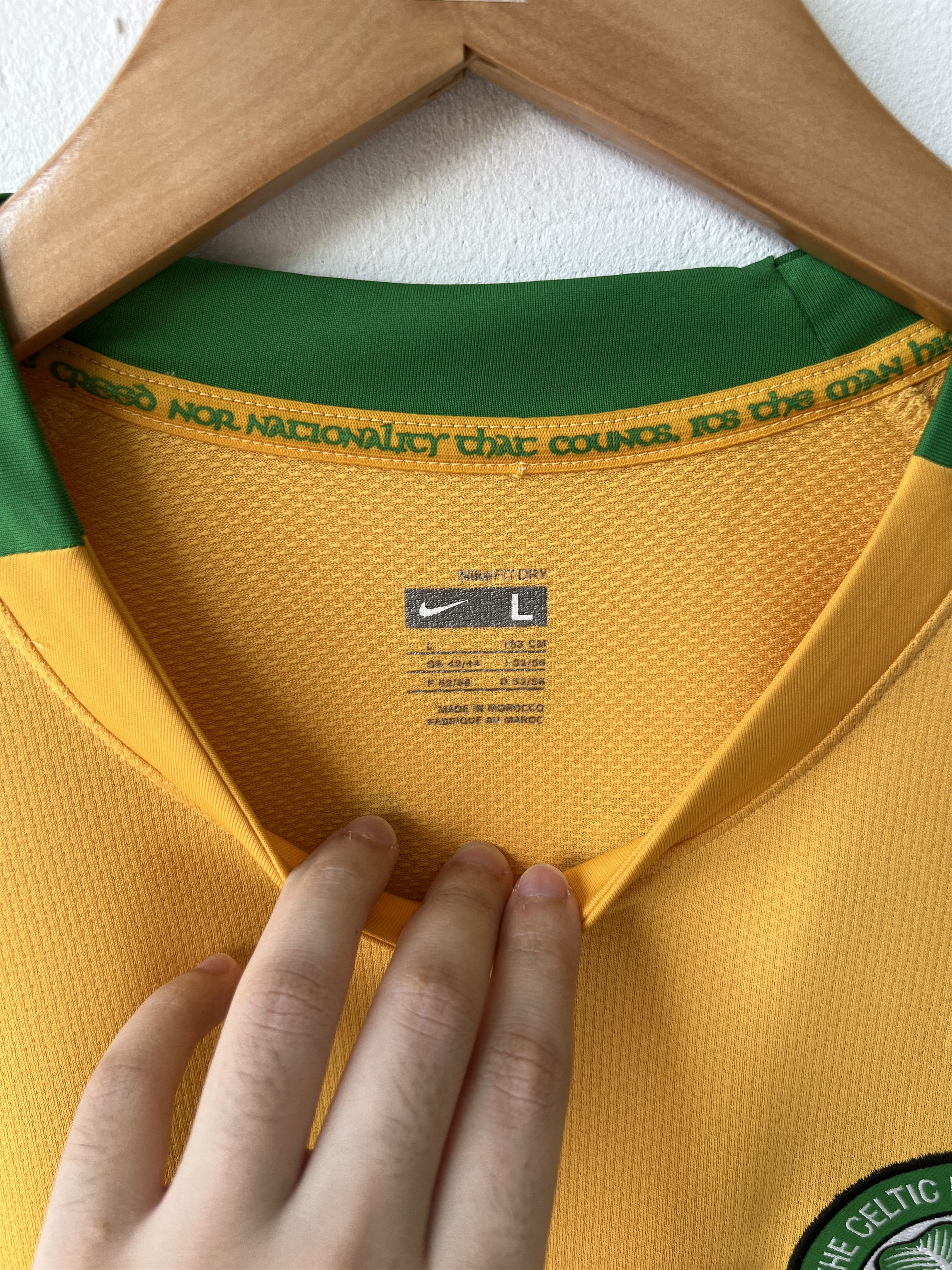 Nike (L) Celtic 2008-09 Away Kit Nakamura #25 Size US L / EU 52-54 / 3 - 3 Thumbnail