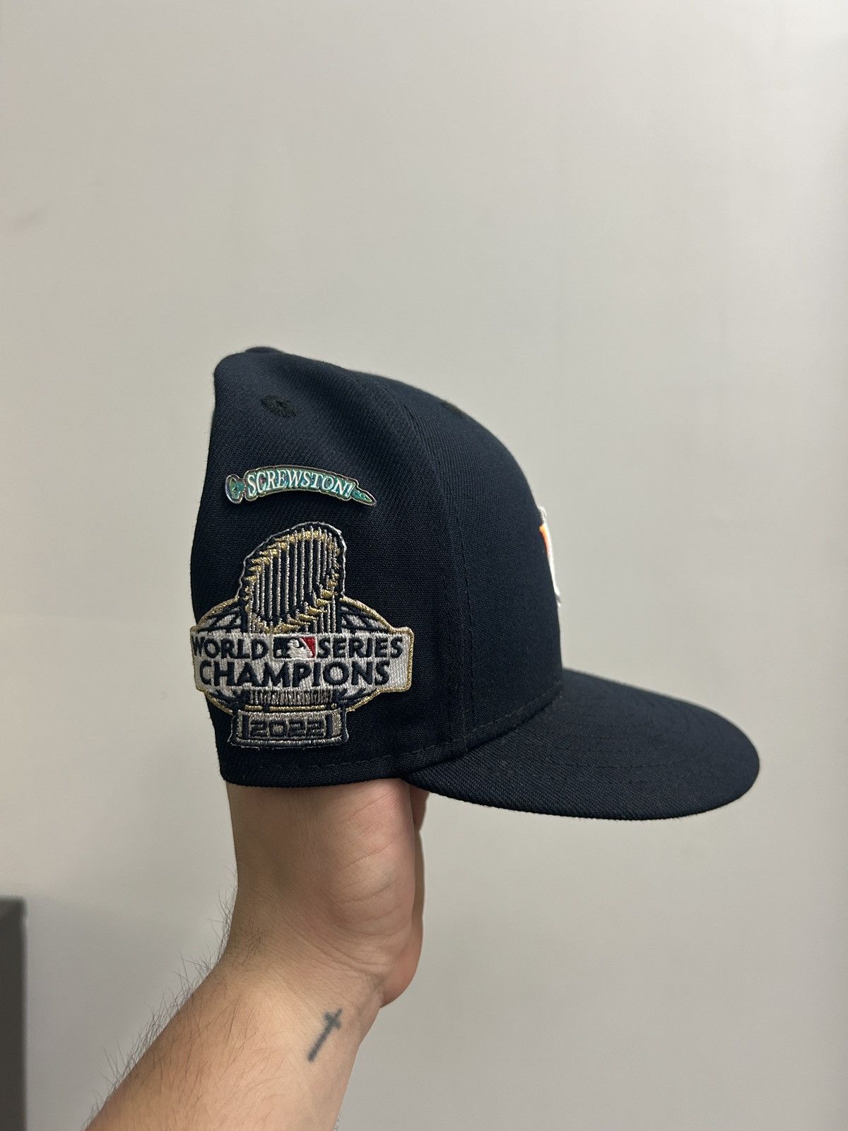MLB Houston Astros fitted hat Size ONE SIZE - 2 Thumbnail