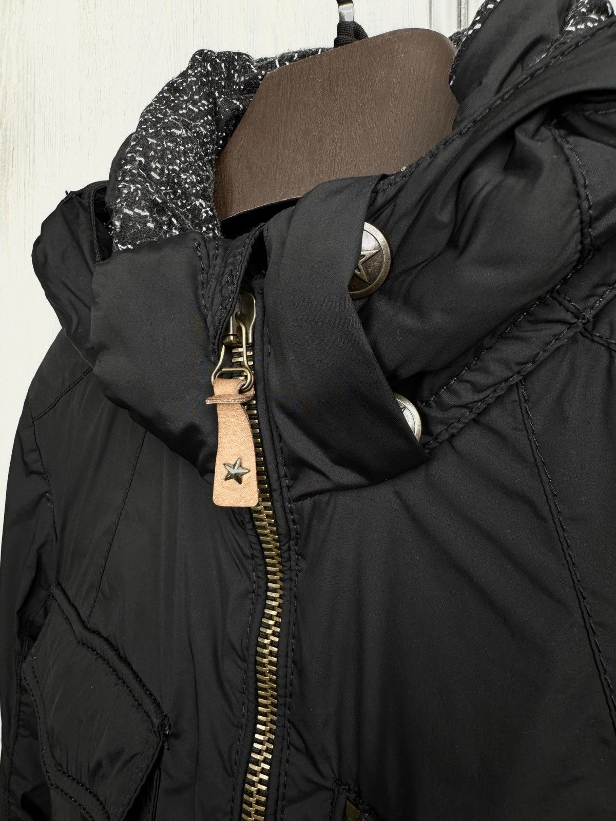 JET SET Jet Set black outdoor wolf bondage down ski snowboard jacket Size L / US 10 / IT 46 - 8 Thumbnail