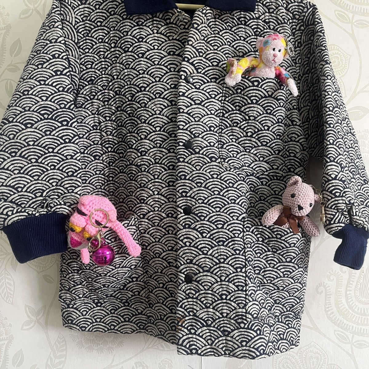 Beauty Beast × Japanese Brand × Vintage Steals Quilted Sashiko Japan Sweater Winter Size US L / EU 52-54 / 3 - 3 Thumbnail