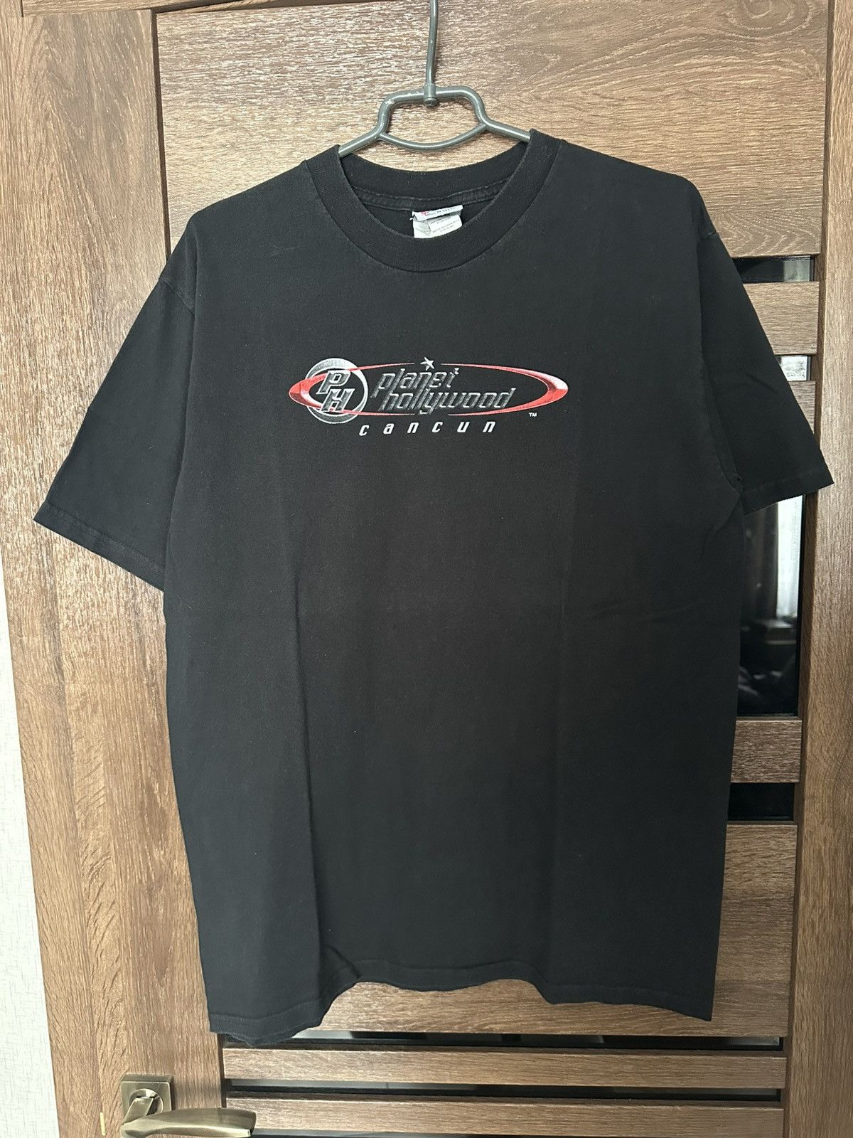 Planet Hollywood Planet Hollywood Cancun Cafe Vintage T-Shirt Tee 90s Size US L / EU 52-54 / 3 - 6 Thumbnail