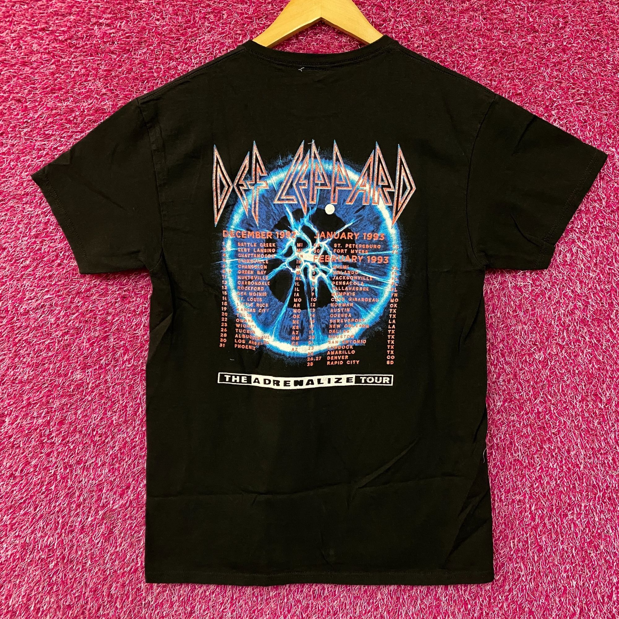 Def Leppard Def Leppard Adrenalize Album Rock Band T-Shirt Size Small Size US S / EU 44-46 / 1 - 5 Thumbnail