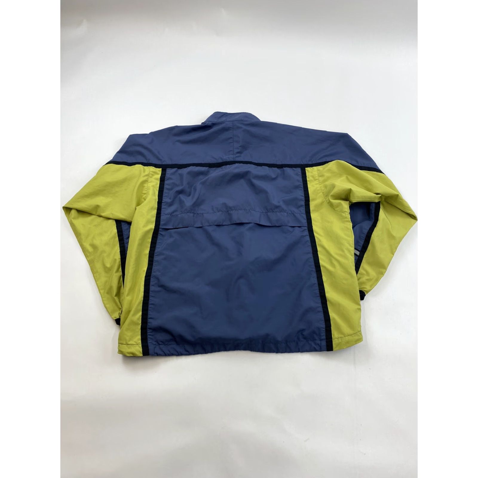Nike VINTAGE Nike Windbreaker Jacket Womens Large L Green Grey Activewear Size L / US 10 / IT 46 - 2 Thumbnail