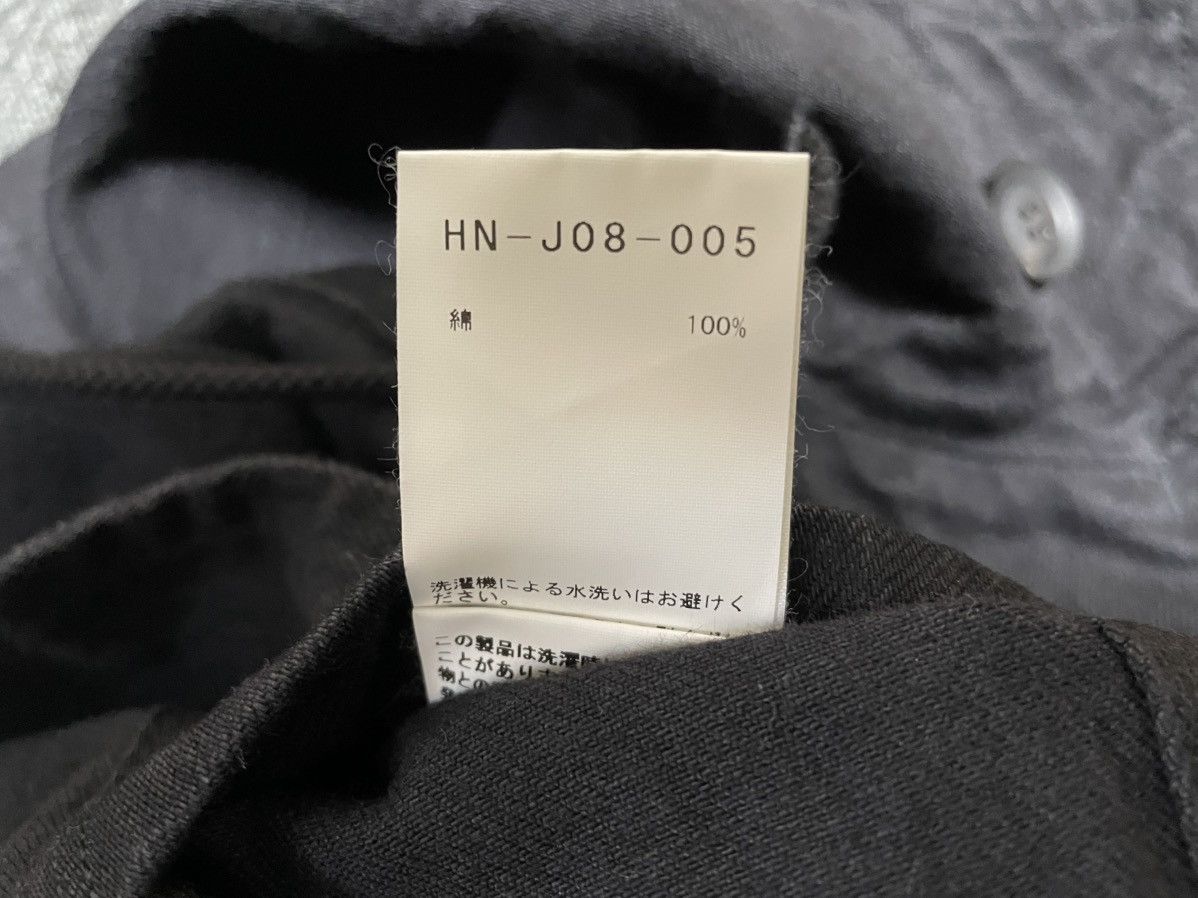 Yohji Yamamoto Yohji Yamamoto Pour Homme 2020SS Black Denim Hooded Jacket Size US L / EU 52-54 / 3 - 10 Thumbnail