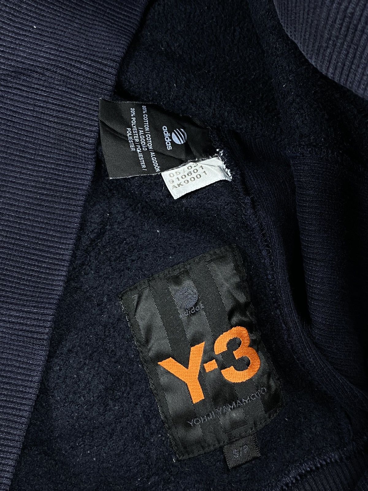 Adidas × Y-3 × Yohji Yamamoto Very Rare! Adidas Y-3 by Yohji Yamamoto Spell Out Crewneck Size US S / EU 44-46 / 1 - 4 Thumbnail