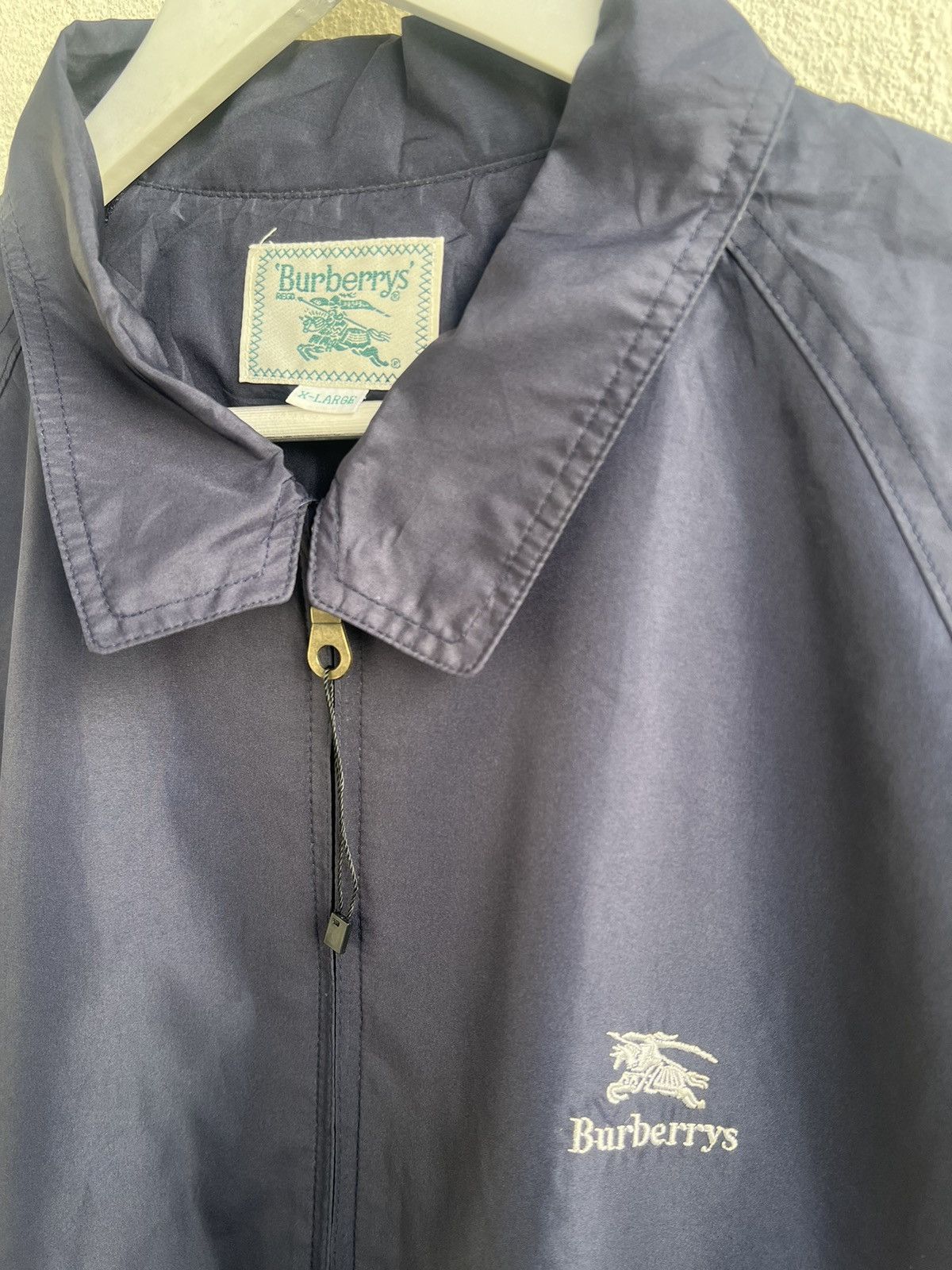 Burberry Burberrys Embroidered Logo Nylon Windbreaker Jacket Size US XL / EU 56 / 4 - 3 Thumbnail