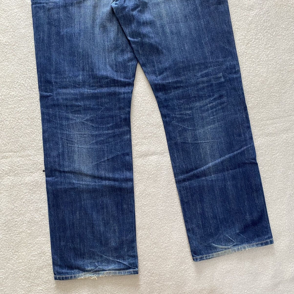 Japanese Brand Uniqlo Distressed Denim w38 Size US 38 / EU 54 - 6 Thumbnail