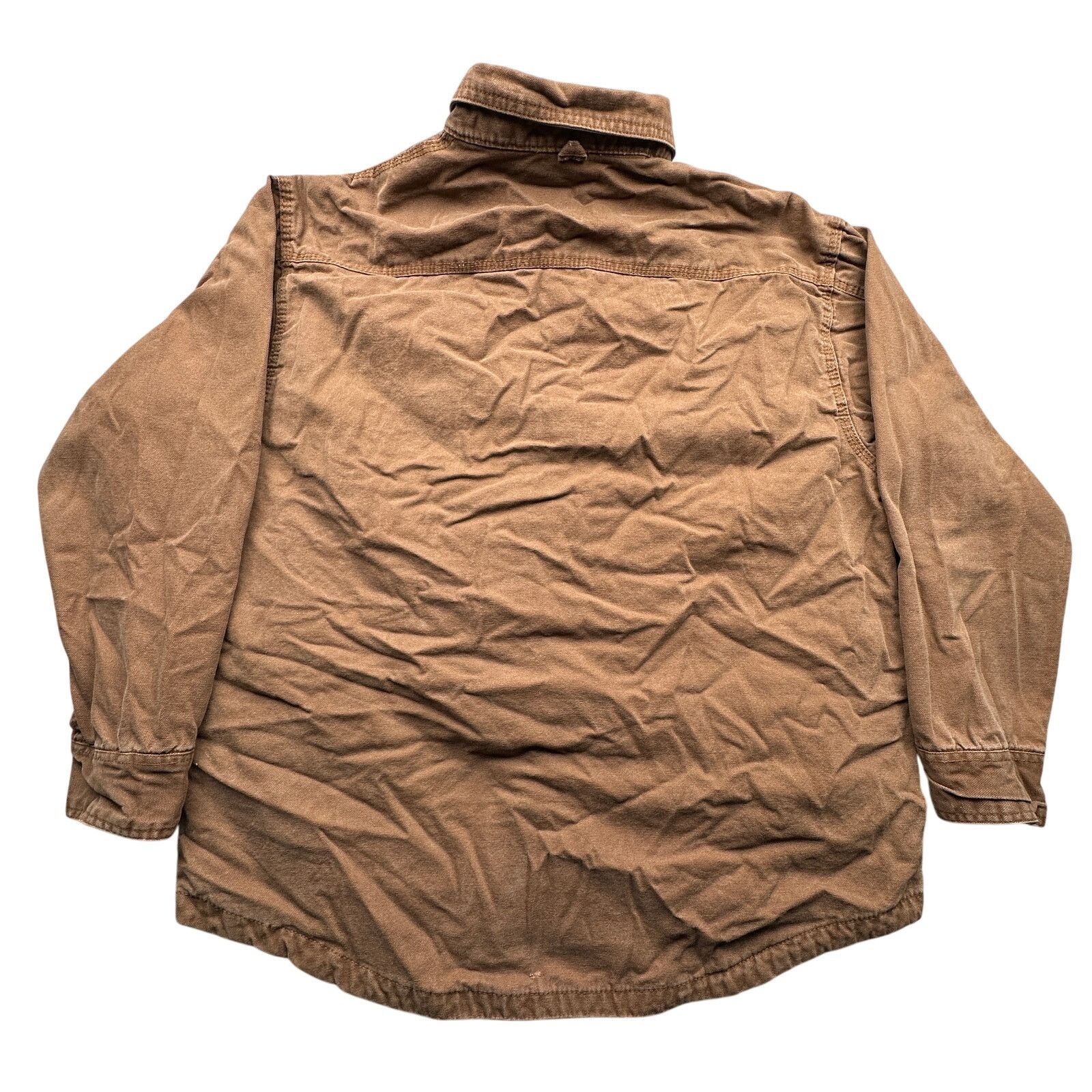 Other Lakin McKey Trading Co Key Duck Canvas Shirt Shacket Brown Size US L / EU 52-54 / 3 - 2 Thumbnail