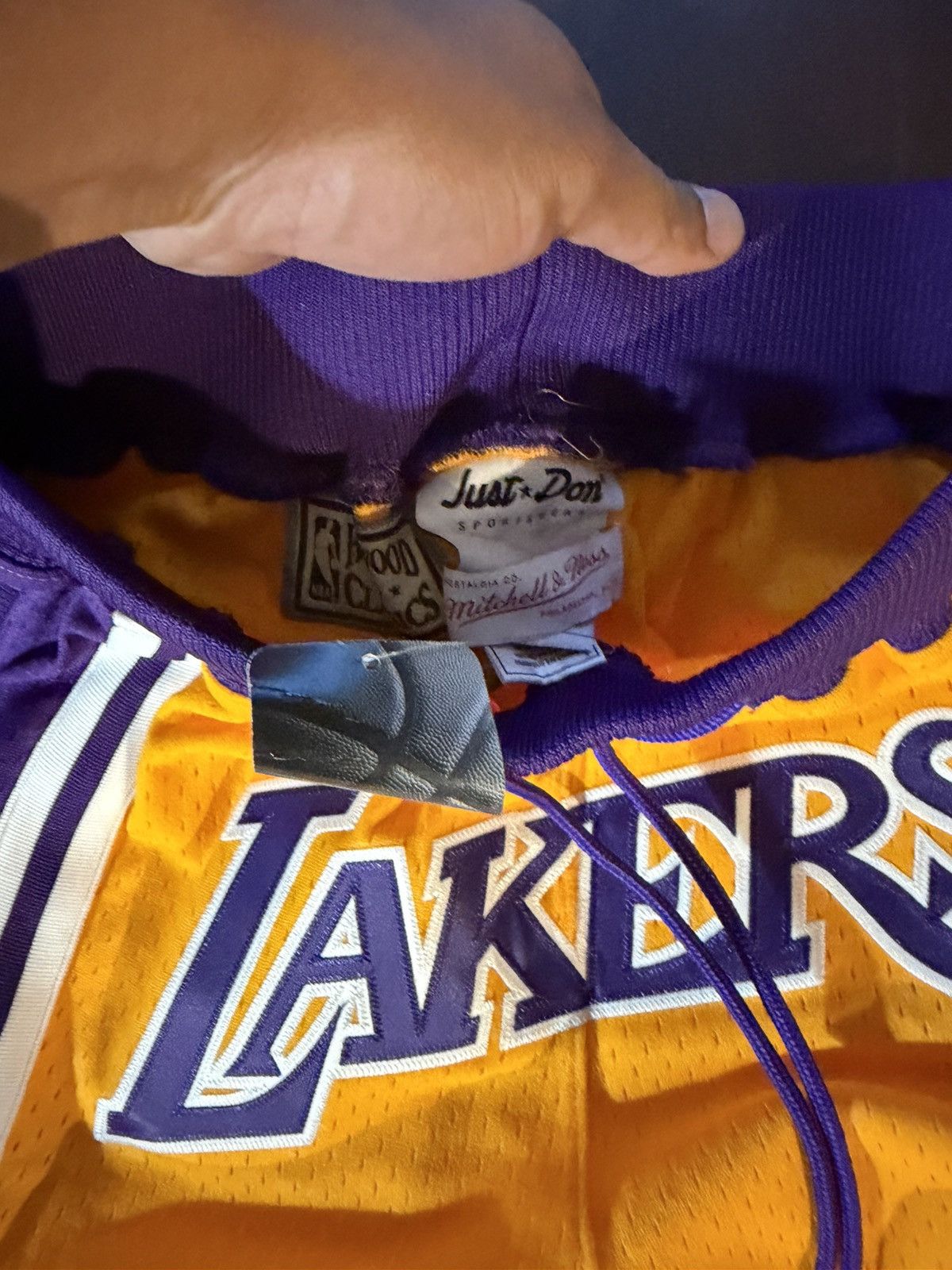 Just Don × Mitchell & Ness Just Don Lakers Mitchell & Ness Size US 31 - 2 Thumbnail
