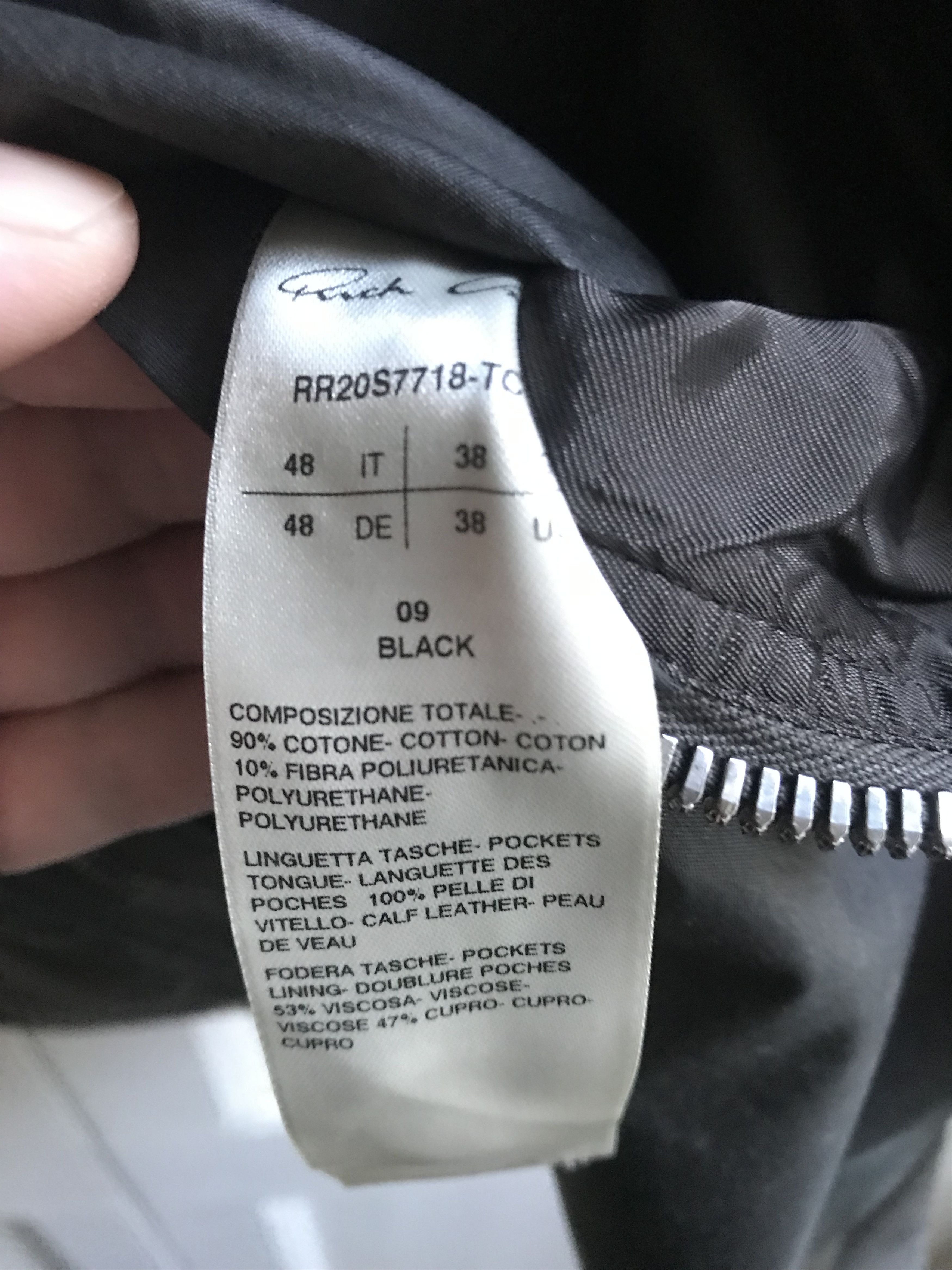 Rick Owens RR Rick Owens Tecuatl coat/vest light cotton waxed Size US M / EU 48-50 / 2 - 4 Thumbnail