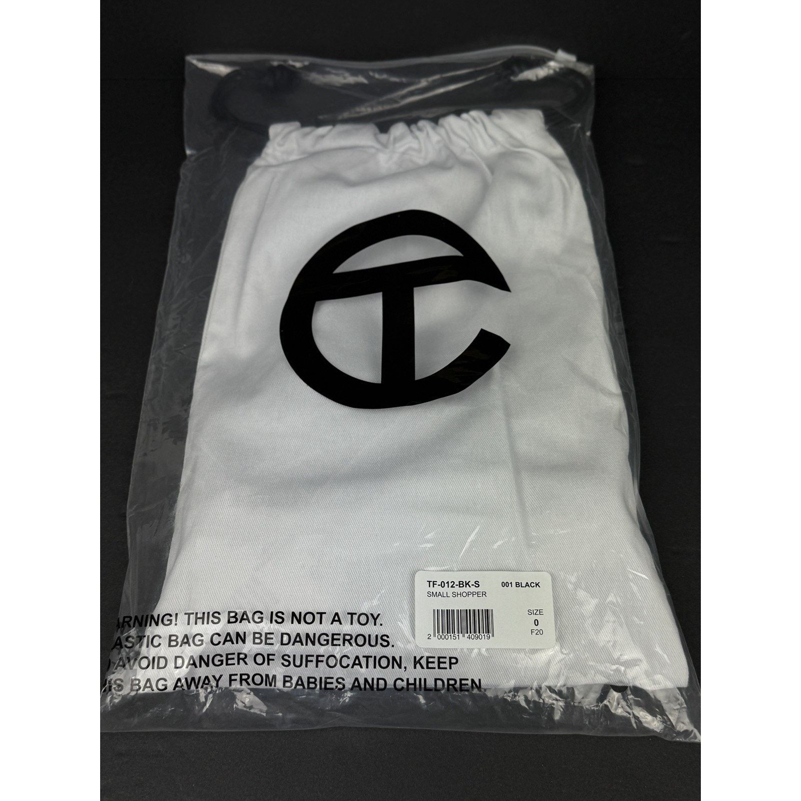 Telfar Telfar Small black Shopping Bag Vegan Leather Size ONE SIZE - 6 Thumbnail