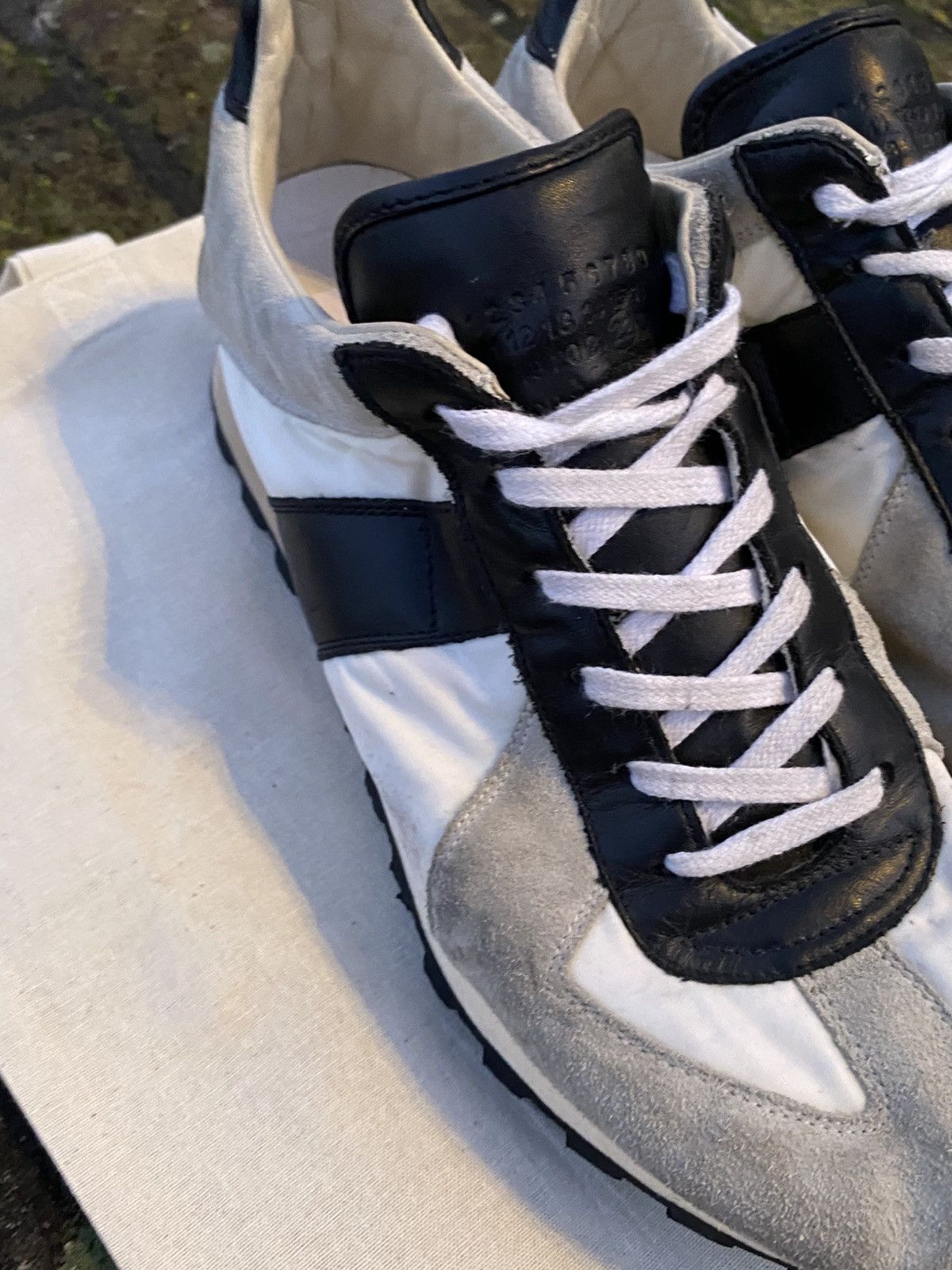 Maison Margiela OG maison margiela runner low sneakers x archive clothing Size US 9 / EU 42 - 13 Thumbnail
