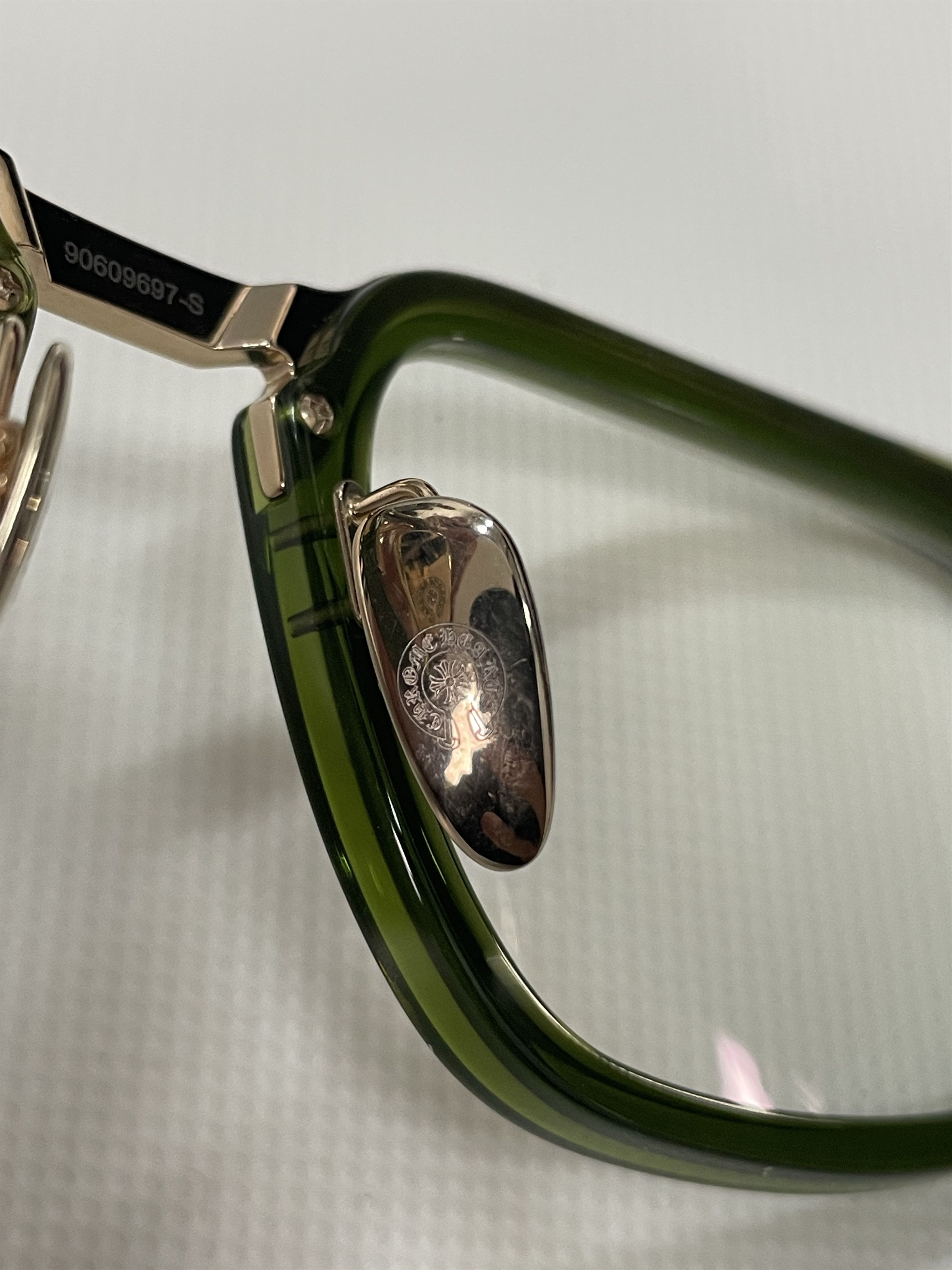 Chrome Hearts Chrome Hearts SQRTON DOLV/GP Glasses Frame Size ONE SIZE - 10 Thumbnail