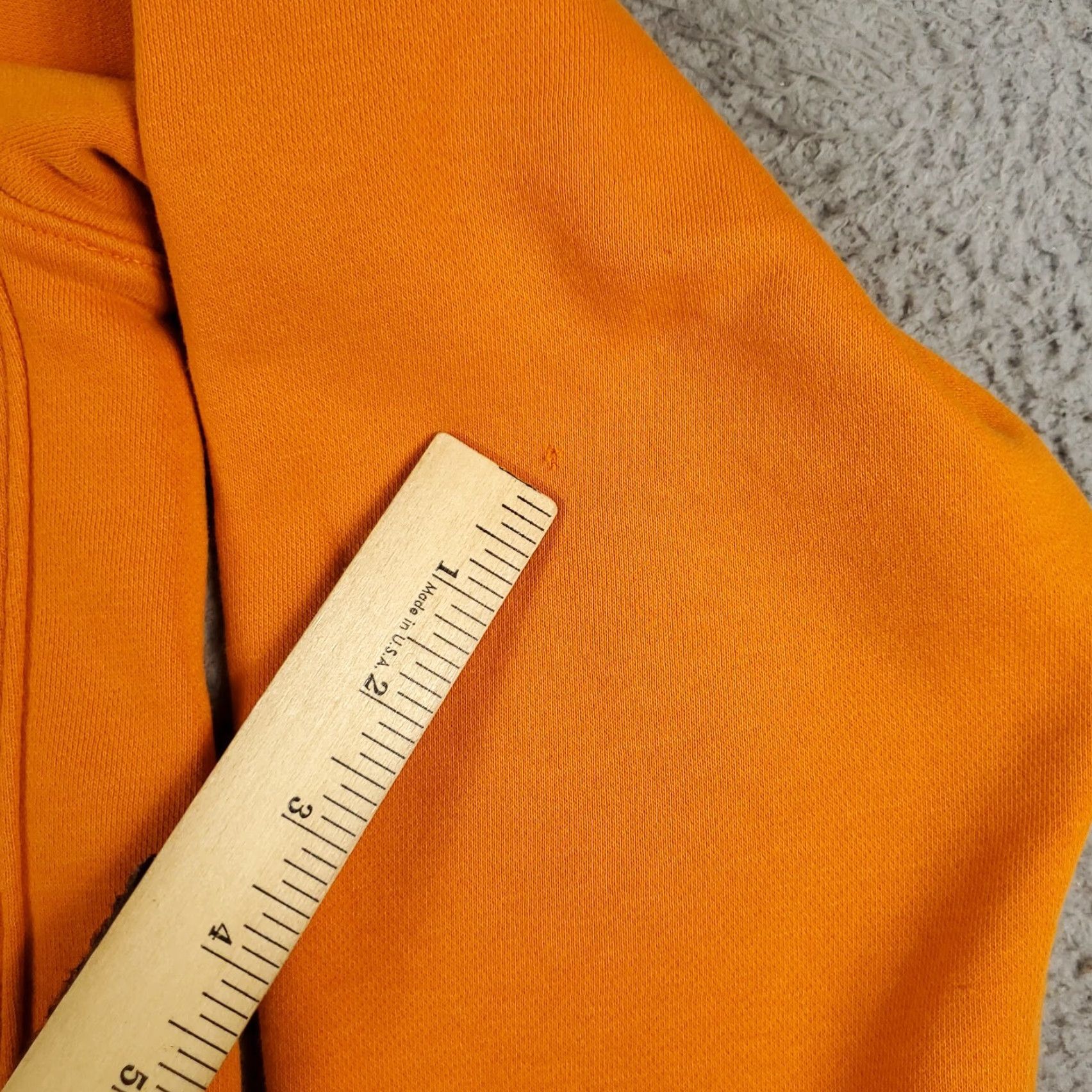 Under Armour Under Armour Hoodie Mens Small Orange Pullover Sweatshirt Mock Neck Adjustable Logo Casual Sweatshirt Size US S / EU 44-46 / 1 - 6 Thumbnail
