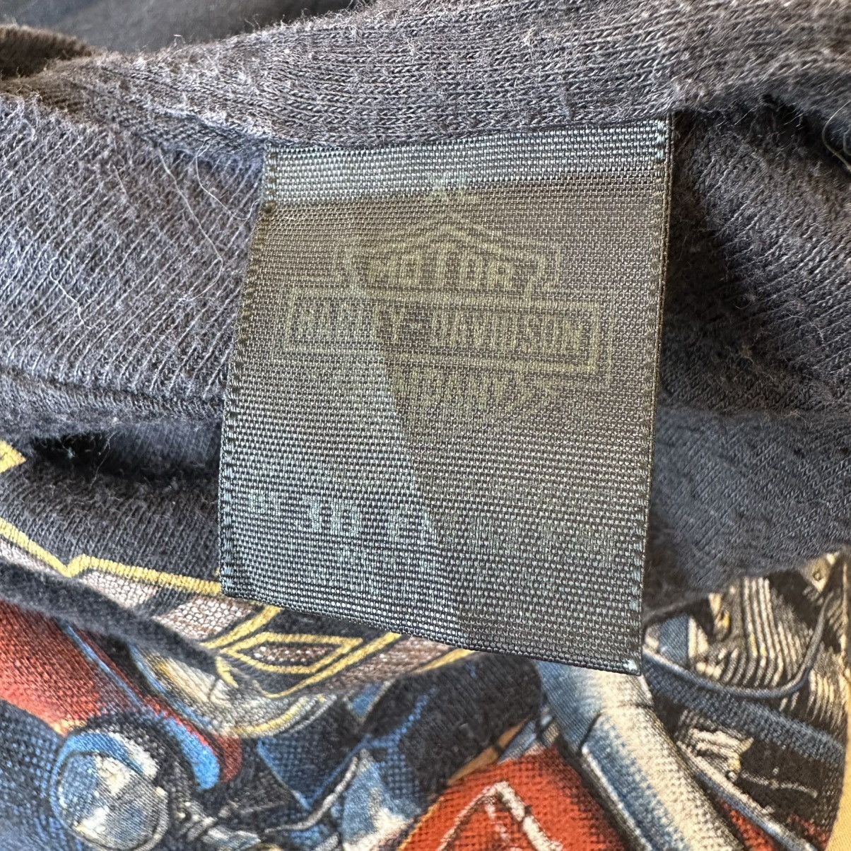 Harley Davidson × Vintage Vintage 1983 3D EMBLEM Harley Davidson Whittier Road King Size US XL / EU 56 / 4 - 7 Thumbnail
