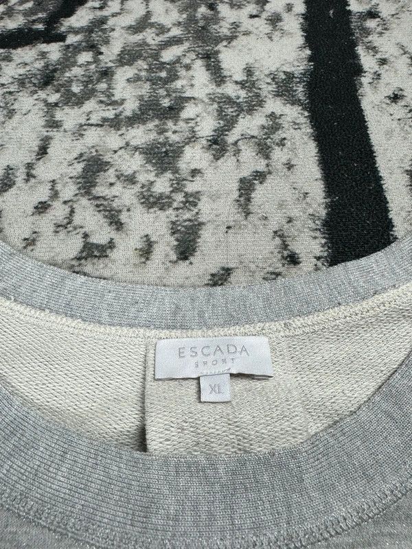 Escada Escada crewneck sweatshirt gray color XL Size XL / US 12-14 / IT 48-50 - 4 Thumbnail