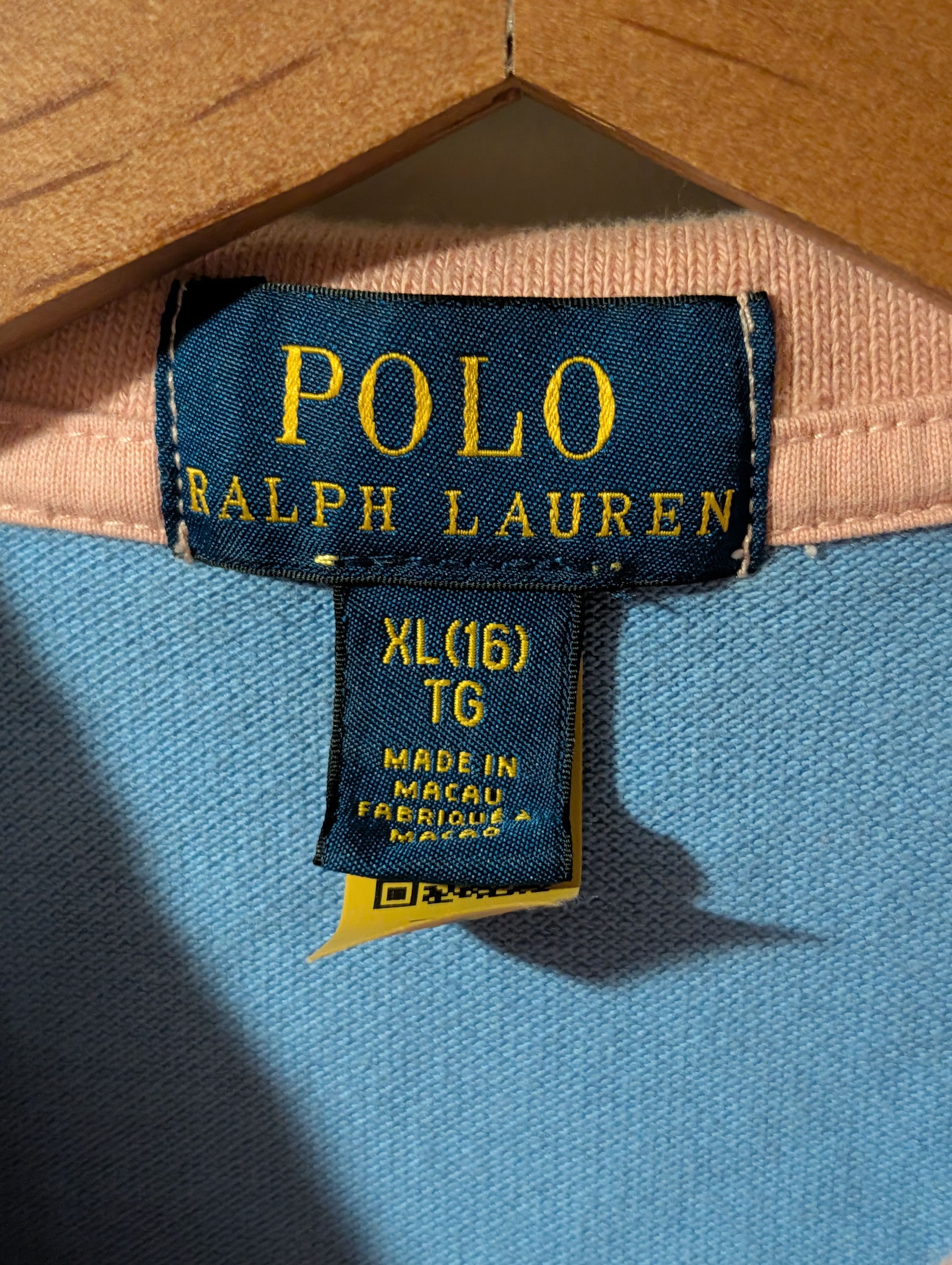 Polo Ralph Lauren Polo Ralph Lauren Girls Multi Polo Dress XL 16 Pastel Pink Size XL / US 12-14 / IT 48-50 - 2 Thumbnail