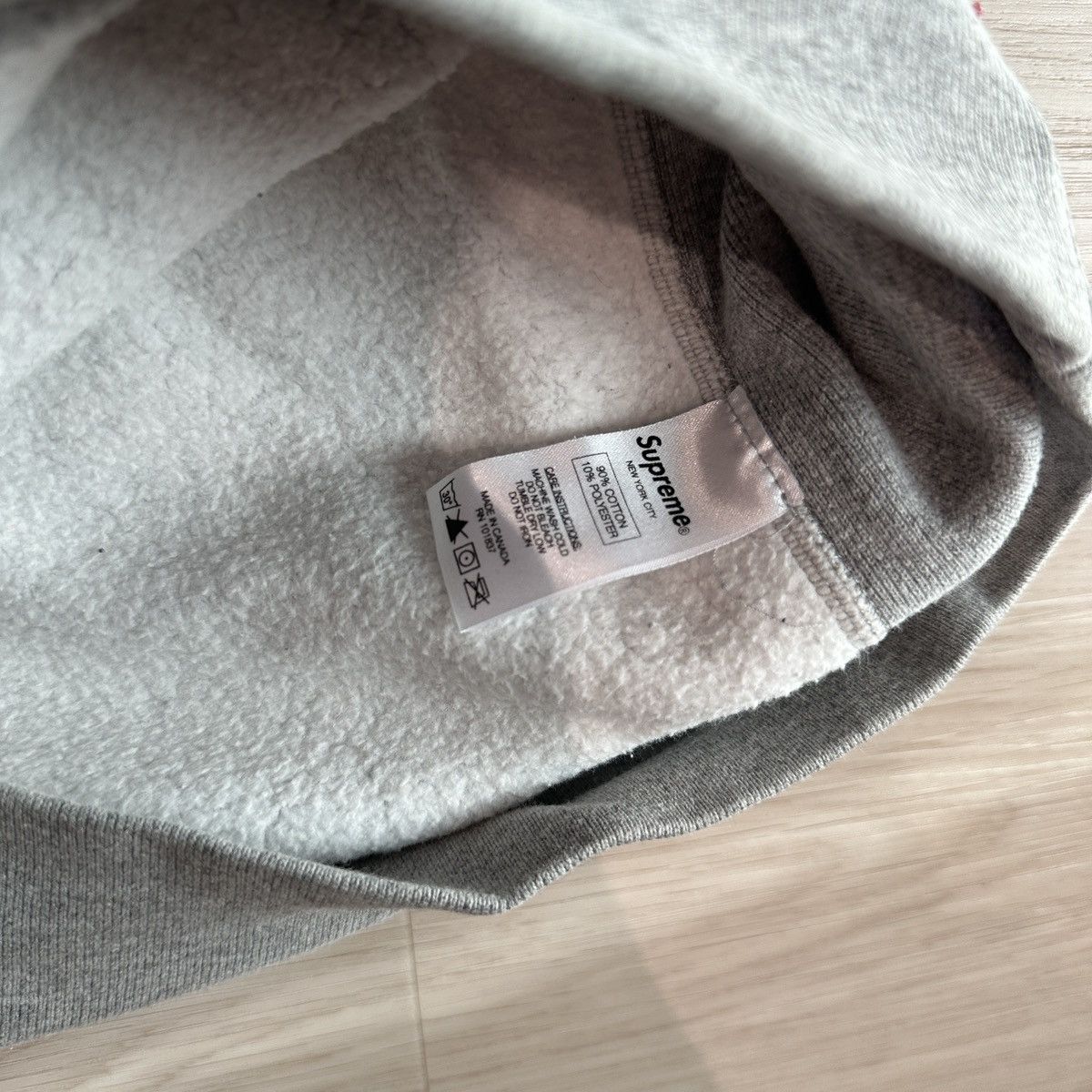 Supreme Box logo Grey FW14