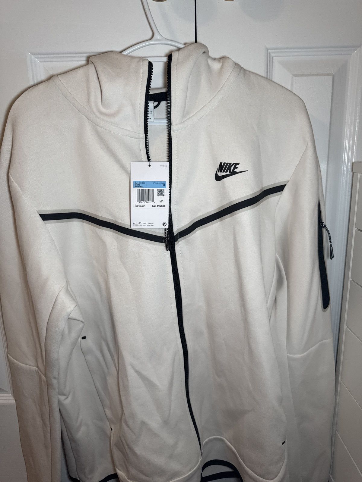Nike Nike Tech Fleece Hoodie White Size US M / EU 48-50 / 2 - 1 Thumbnail