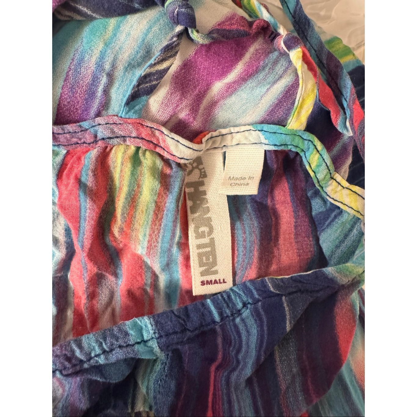 Hang Ten Hang Ten Multicolor Tie-Dye Strappy Back Tank Top – Size Sma Size S / US 4 / IT 40 - 6 Thumbnail