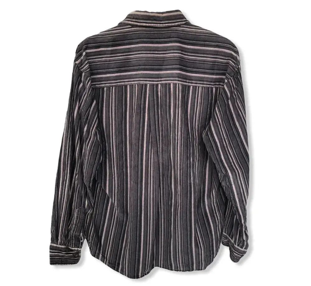 Renoma Vintage Renoma Striped Desingn Flannel shirt 👕 Size US M / EU 48-50 / 2 - 4 Thumbnail