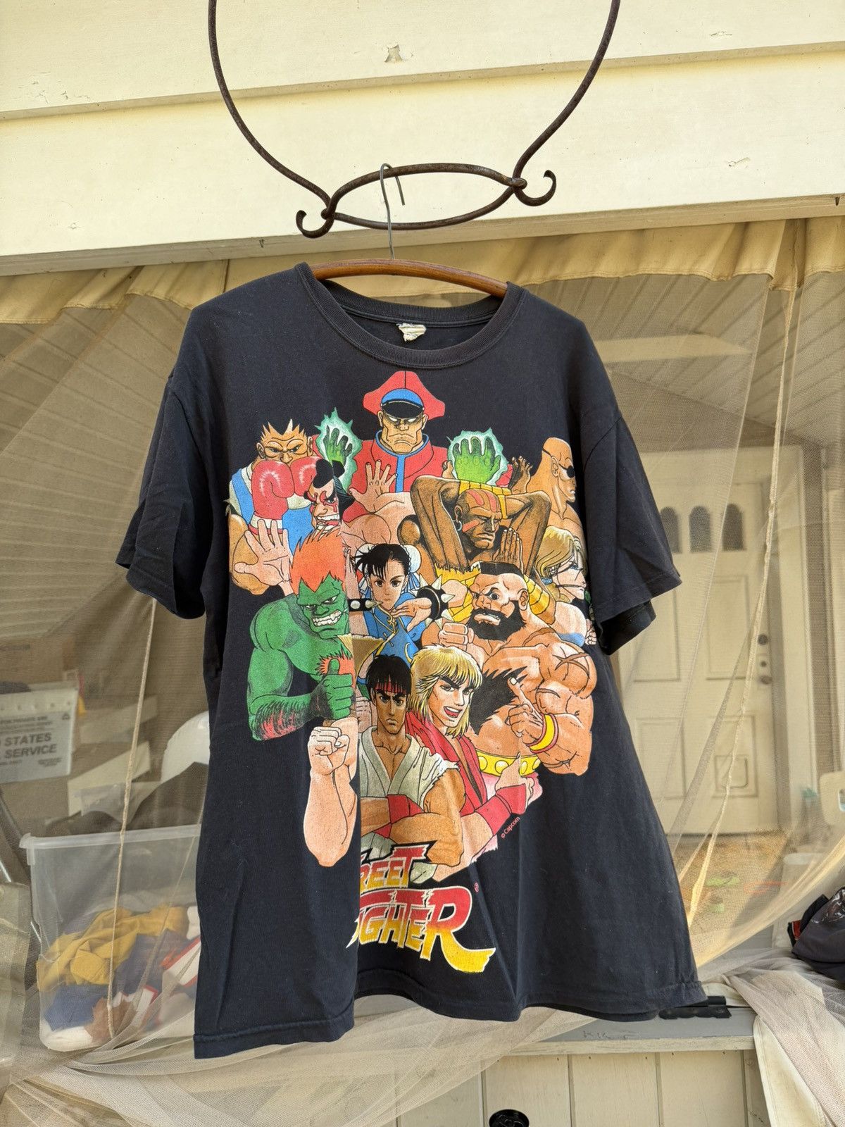 Balenciaga Vintage Street Fighter T Shirt Overprint Size XL Size US XL / EU 56 / 4 - 1 Thumbnail