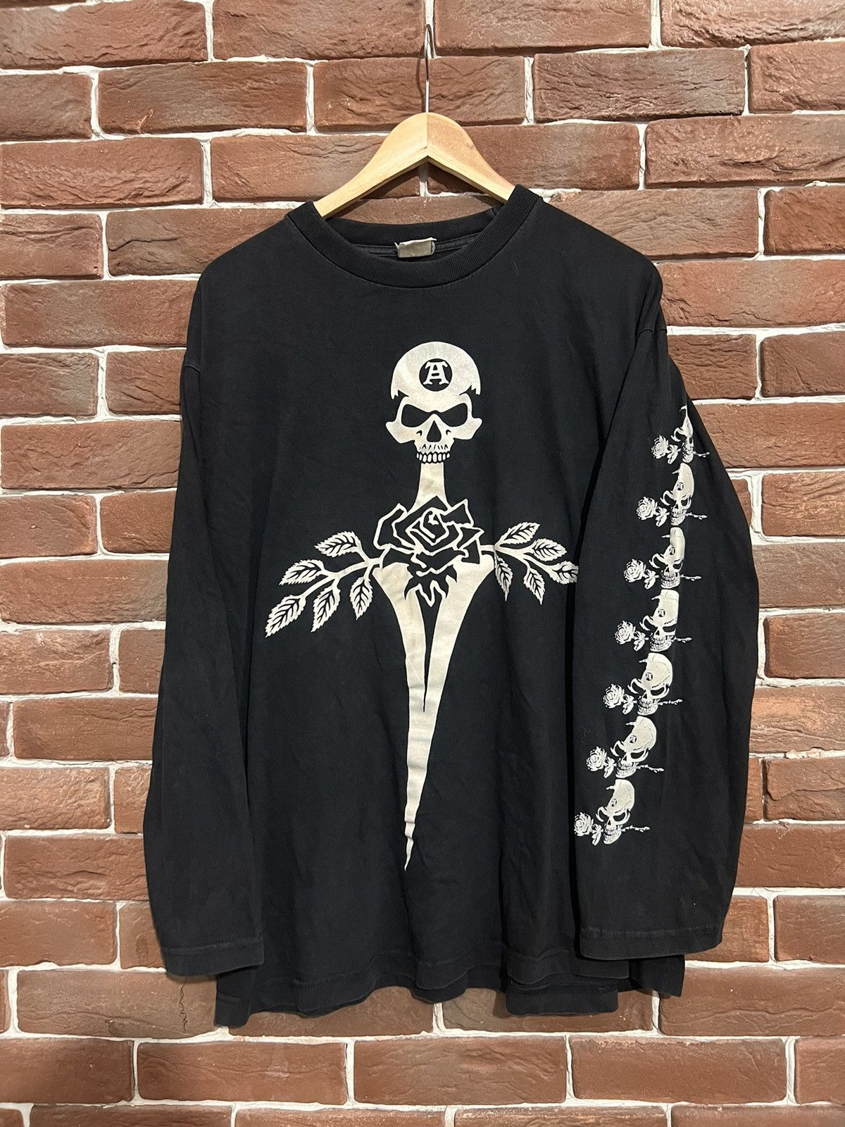 Band Tees 90s Vintage Alchemy Gothic Vigil Of The Acolyte Skull tee L Size US L / EU 52-54 / 3 - 1 Thumbnail