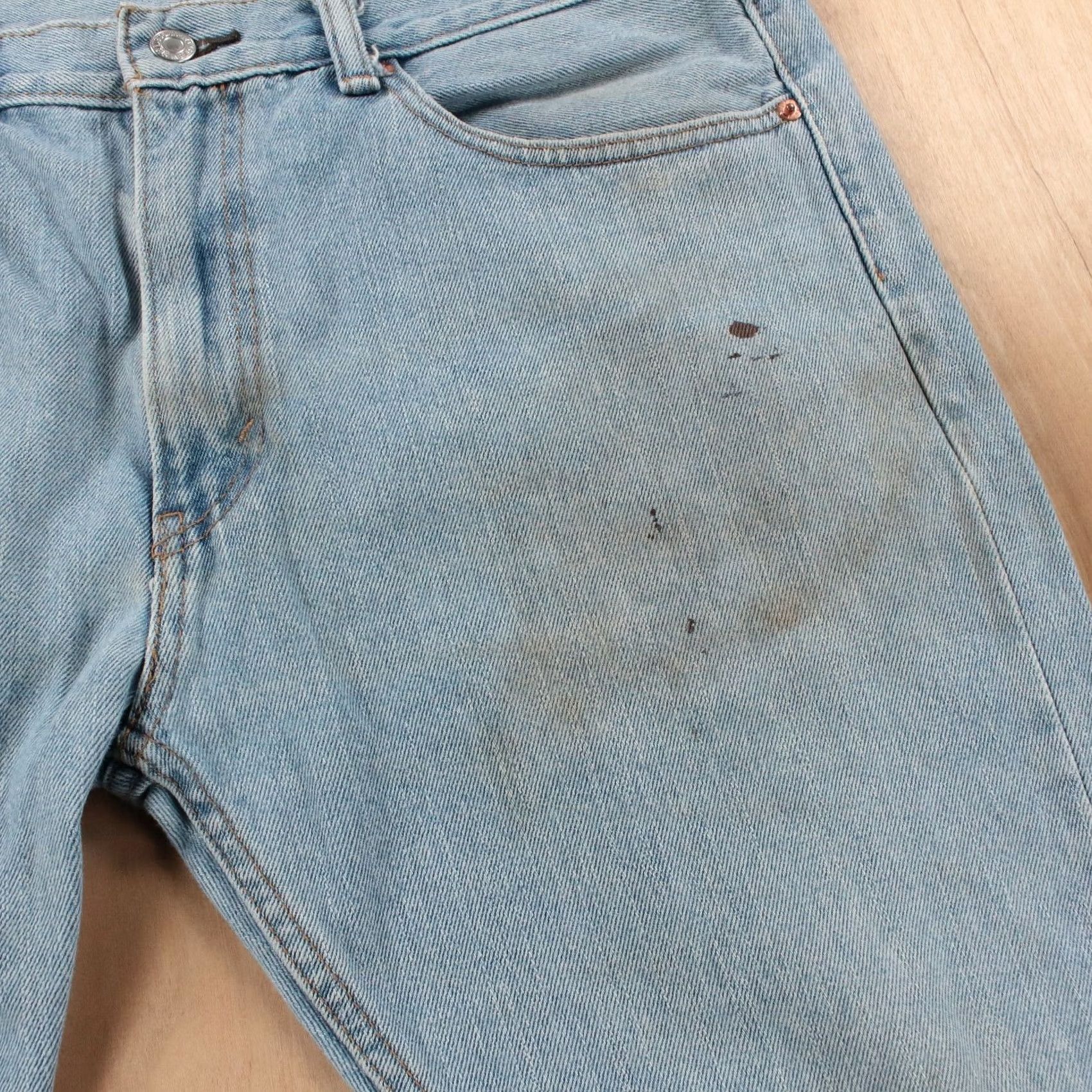 Levi's LEVI'S 505 jeans light wash denim 34x29 skater 90s 00s Mens Size US 34 / EU 50 - 4 Thumbnail