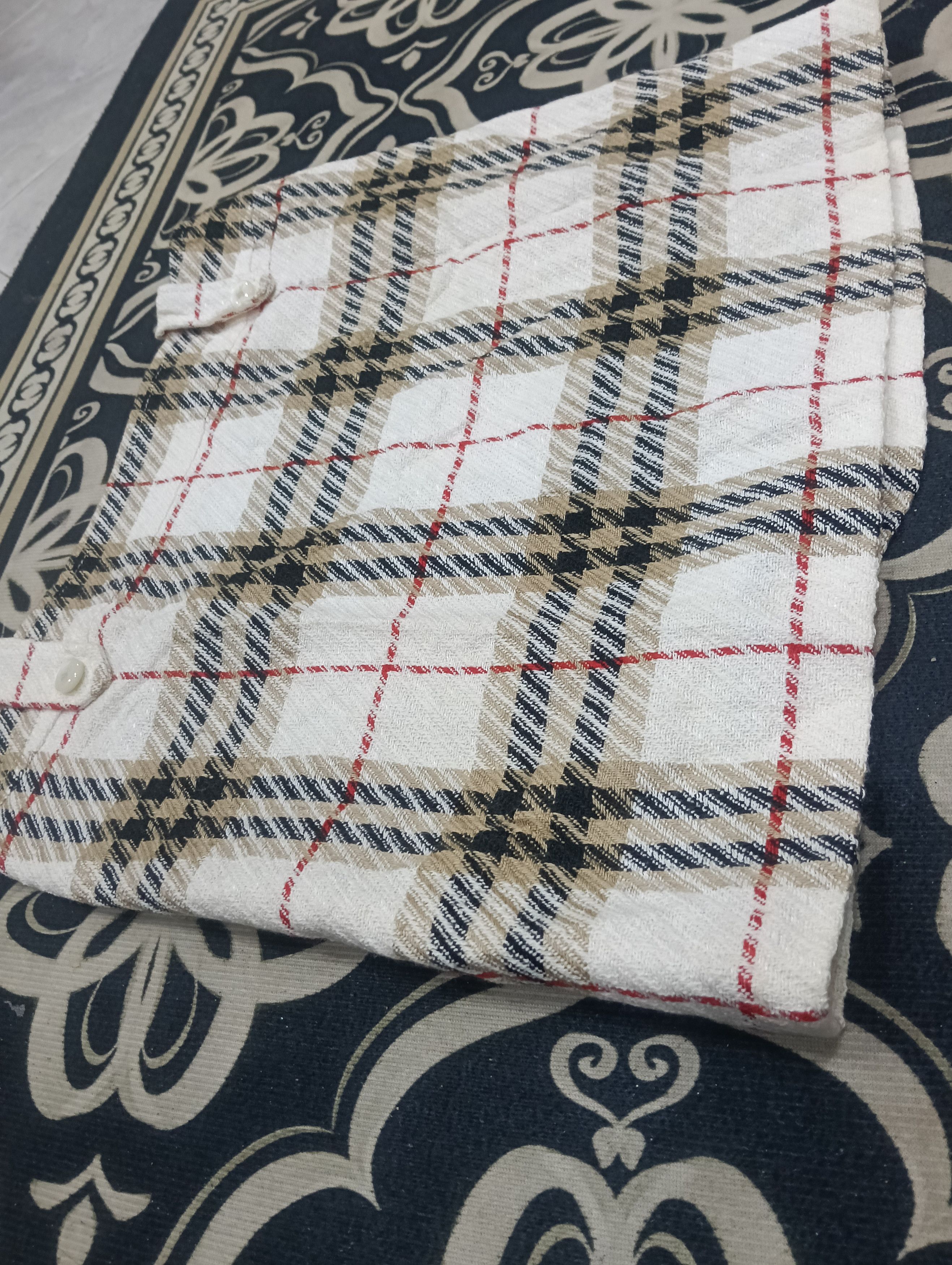 Burberry Vintage Burberry Nova Check Skirt Size 38" / US 16 / IT 52 - 9 Thumbnail