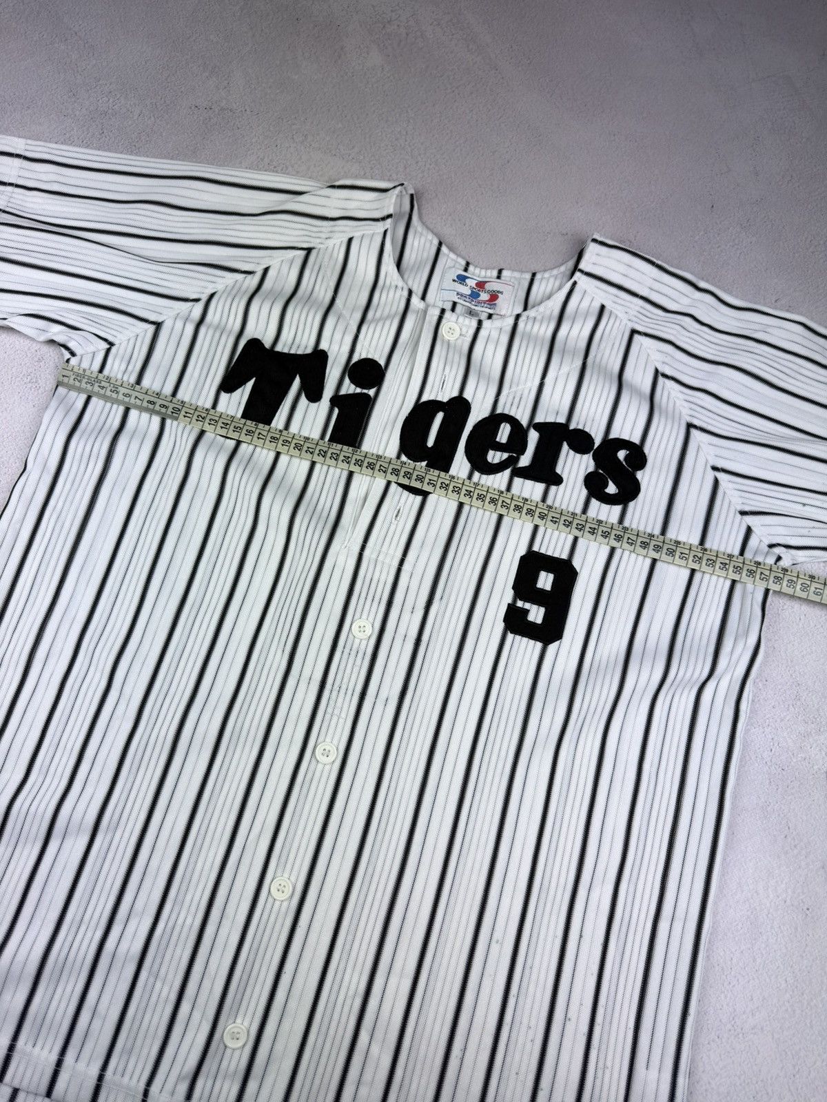 Other VINTAGE Hanshin Tigers Baseball Jersey #9 FUJIMOTO Size L Size US L / EU 52-54 / 3 - 17 Thumbnail