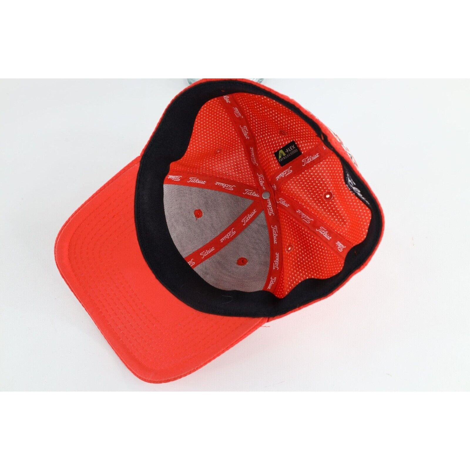 Titleist × Vintage Vintage Spell Out Titleist FootJoy Pro V1 Stretch Fitted Hat Size ONE SIZE - 6 Thumbnail