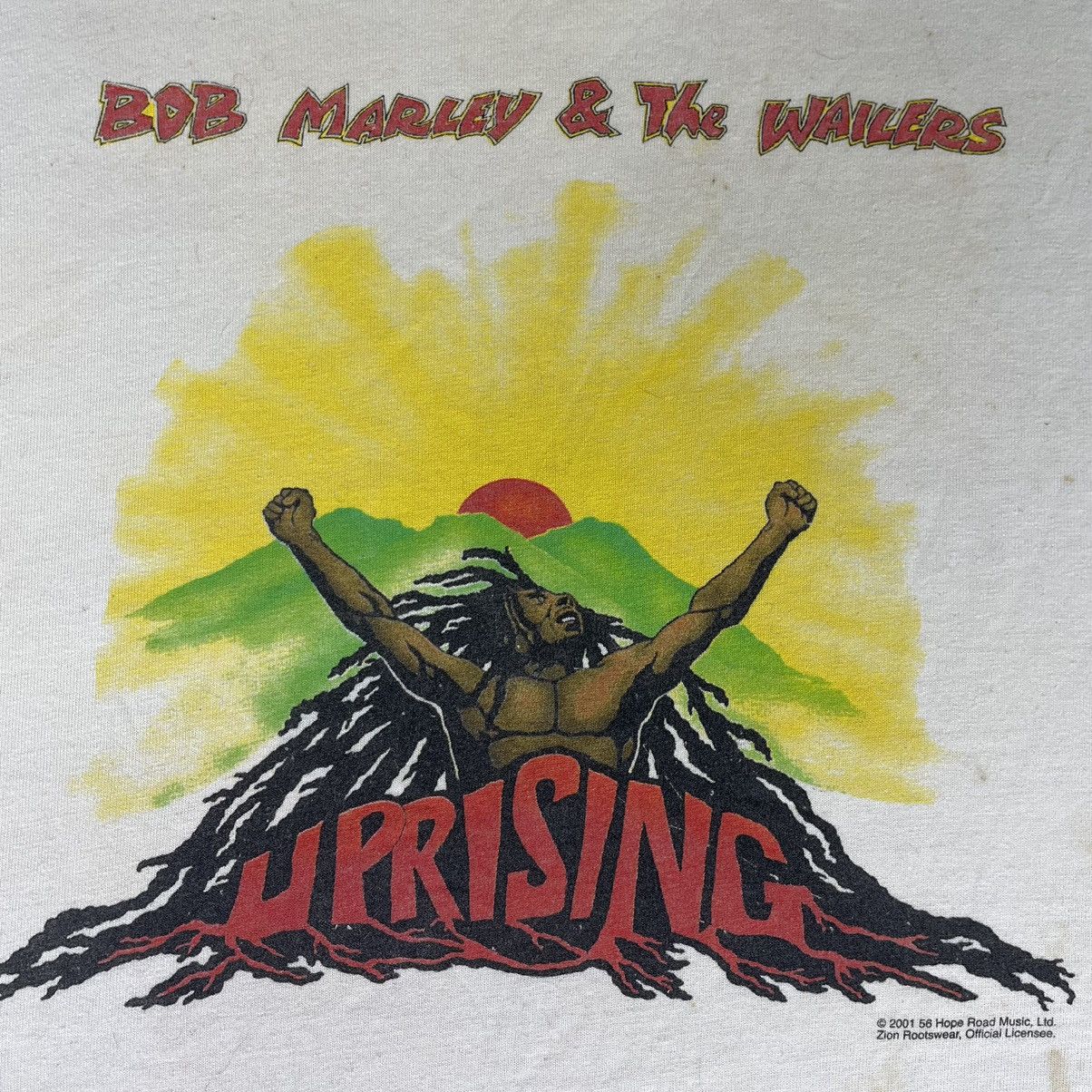 Bob Marley × Vintage Vintage Bob Marley & The Wailers 2001 t shirt Size US XL / EU 56 / 4 - 6 Thumbnail