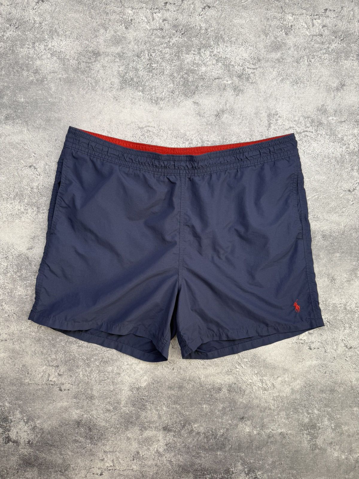 Polo Ralph Lauren Vintage Polo Ralph Lauren Nylon Swimming Shorts Y2K Size US 34 / EU 50 - 1 Thumbnail