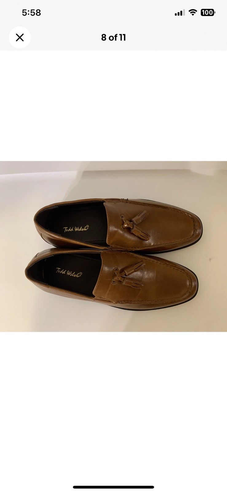 Other Todd Welsh mens sz 5 brown loafer shoes Size US 5 / EU 37 - 7 Thumbnail