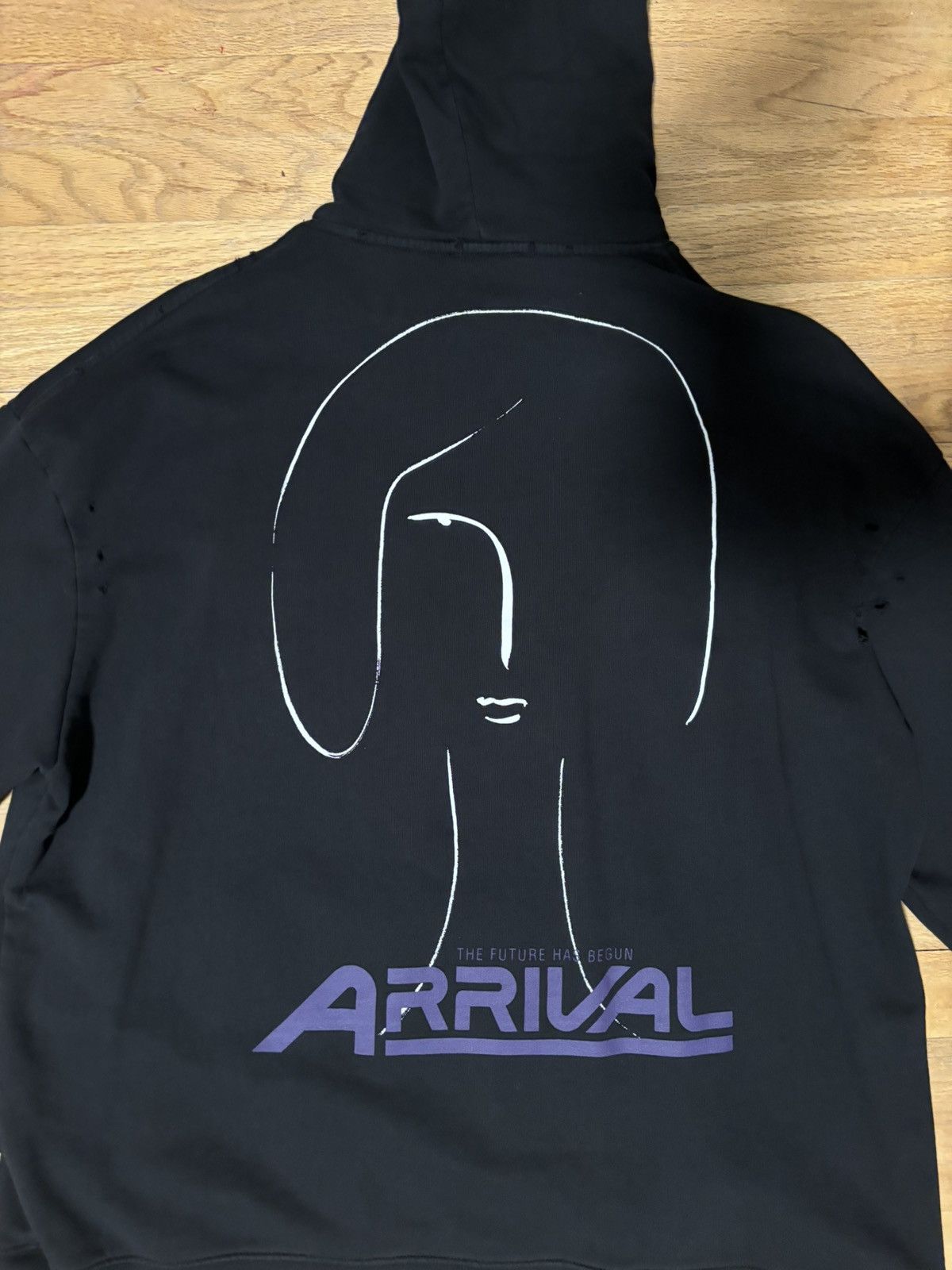 Raf Simons RAF SIMONS ARRIVAL HOODIE Size US XL / EU 56 / 4 - 3 Thumbnail