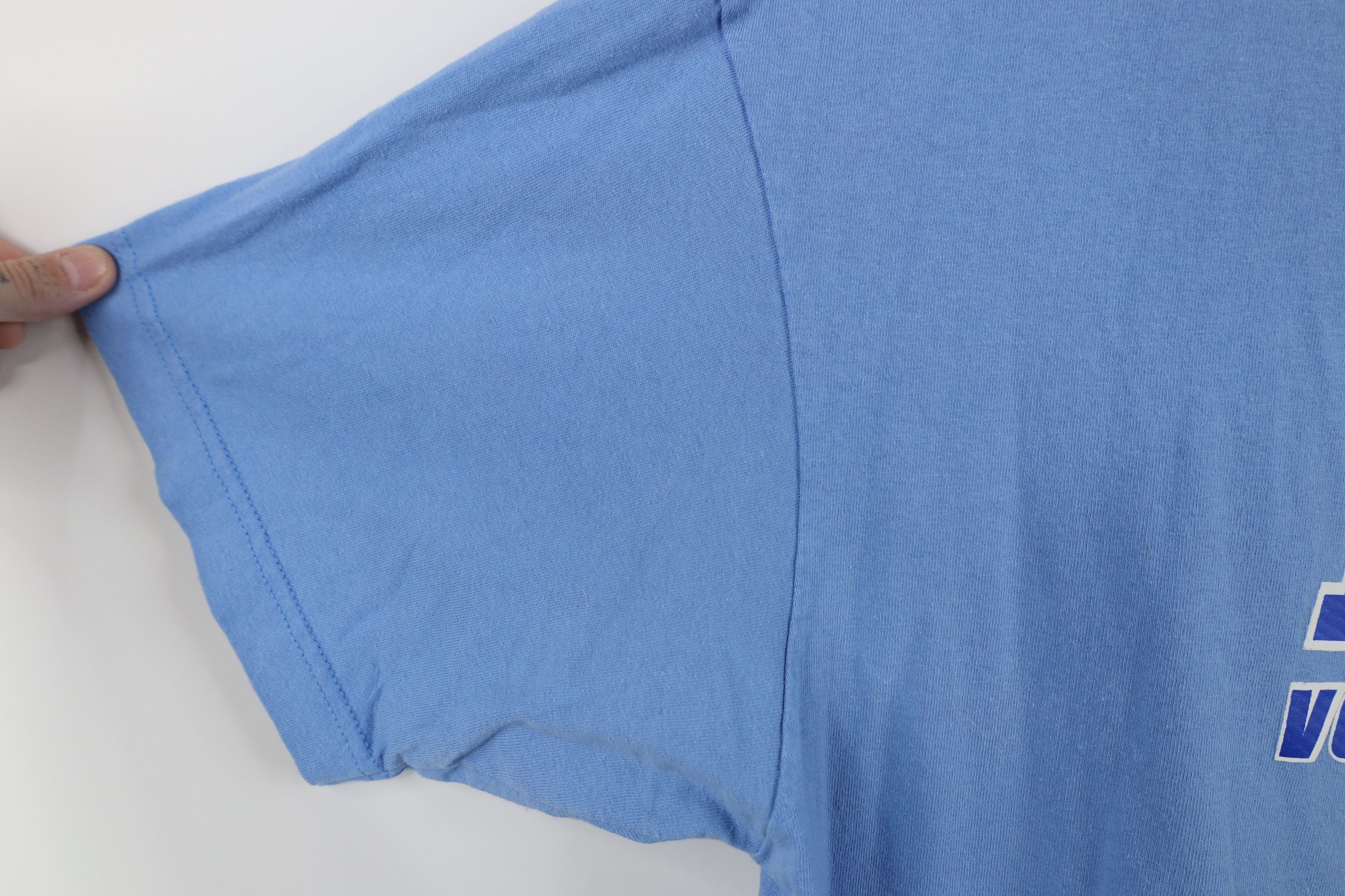 Adidas Vintage Adidas Madonna University Volleyball T-Shirt Blue Size US L / EU 52-54 / 3 - 6 Thumbnail