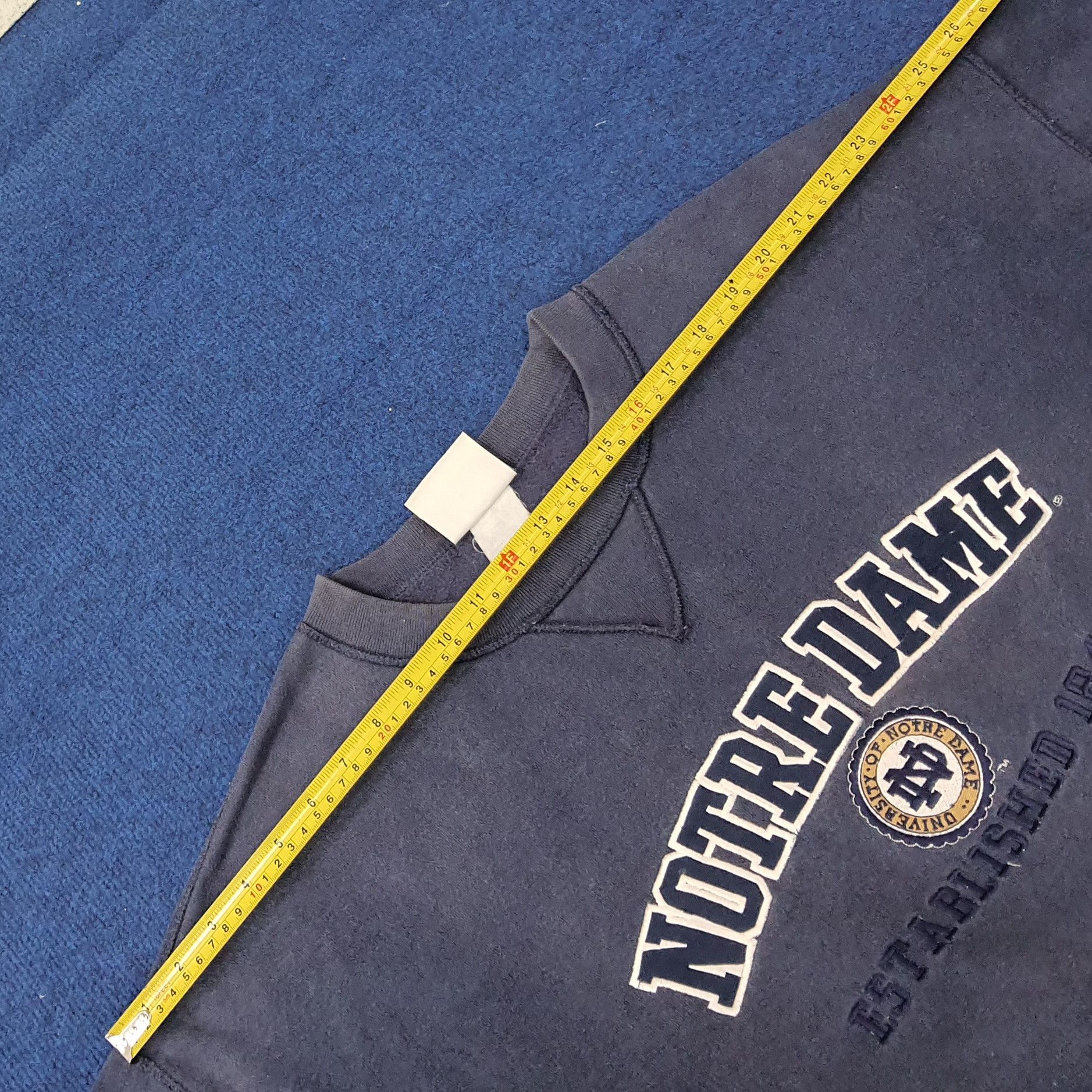 Lee Vintage Lee Notre Dame University College Sweatshirt C250N12 Size US XXL / EU 58 / 5 - 9 Thumbnail